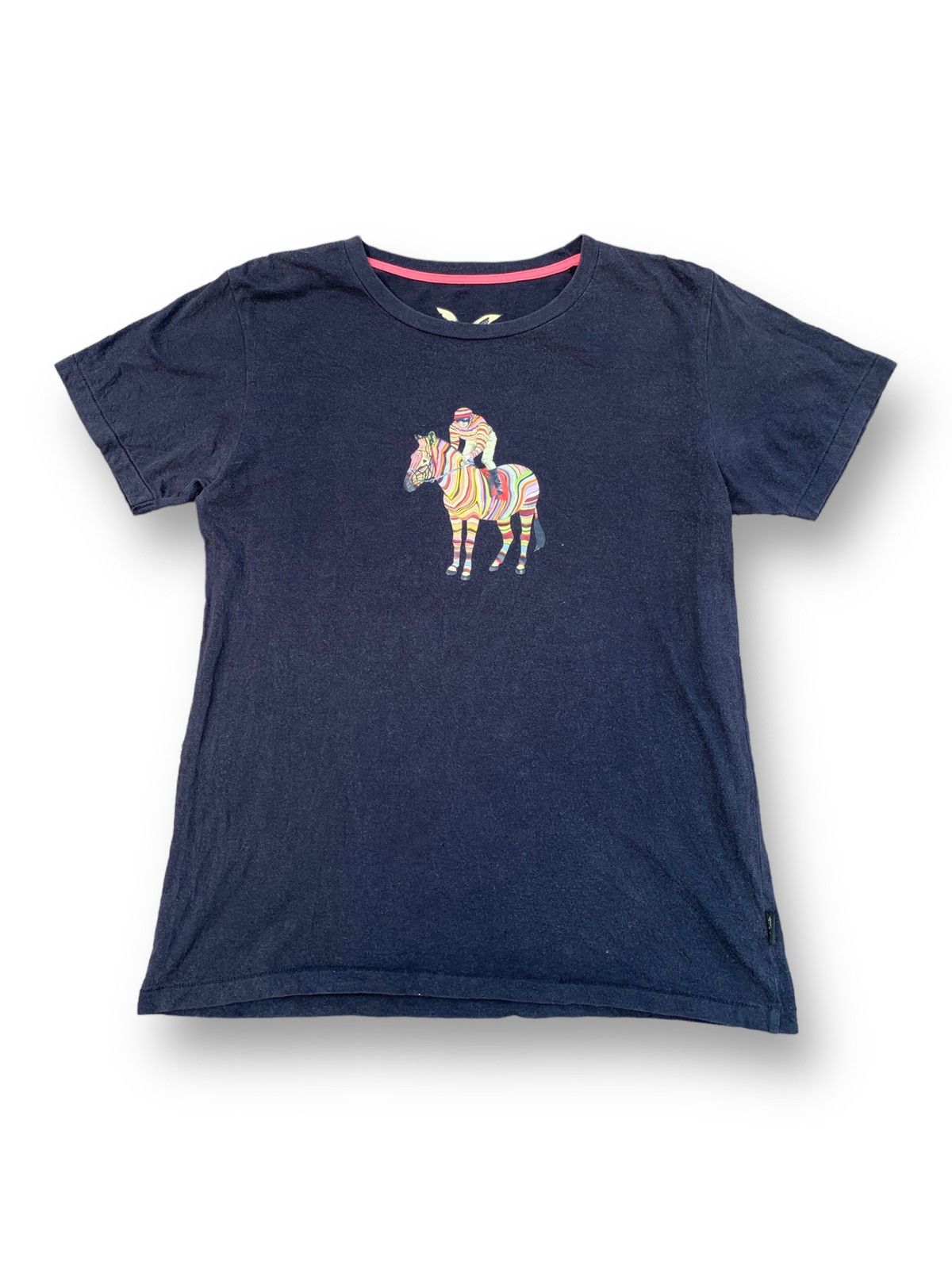 Paul Smith Rare! Paul Smith Multi Color Stripes Tee Size US M / EU 48-50 / 2 - 1 Thumbnail