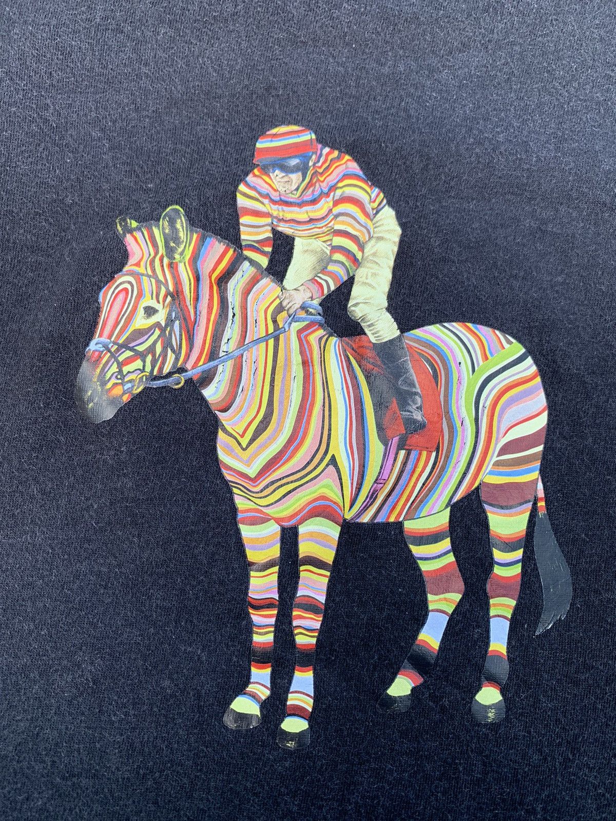 Paul Smith Rare! Paul Smith Multi Color Stripes Tee Size US M / EU 48-50 / 2 - 2 Thumbnail