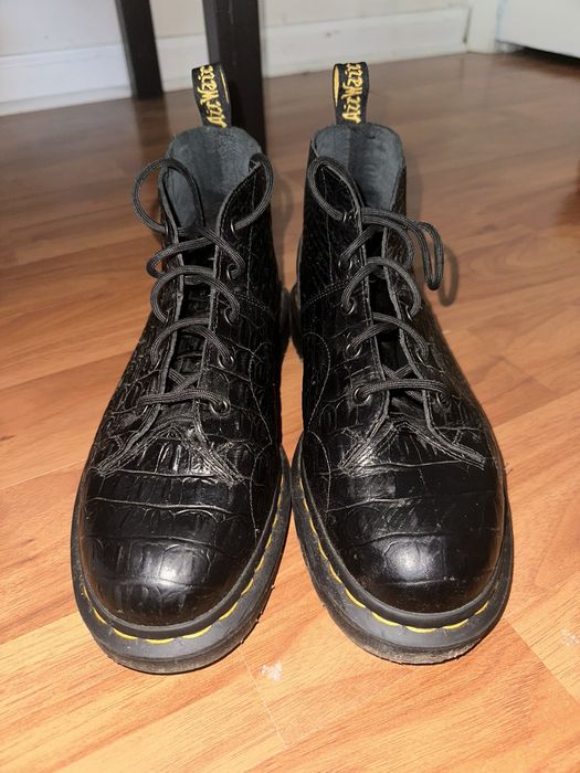 dr martens crocodile
