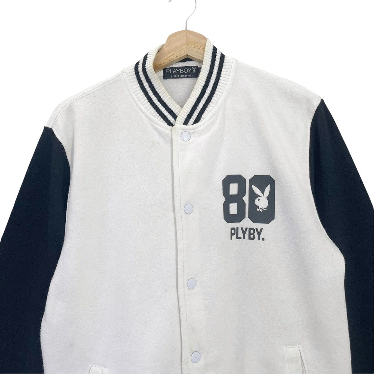 Japanese Brand × Playboy Vintage Playboy Big Logo Varsity Size M Size US M / EU 48-50 / 2 - 6 Thumbnail