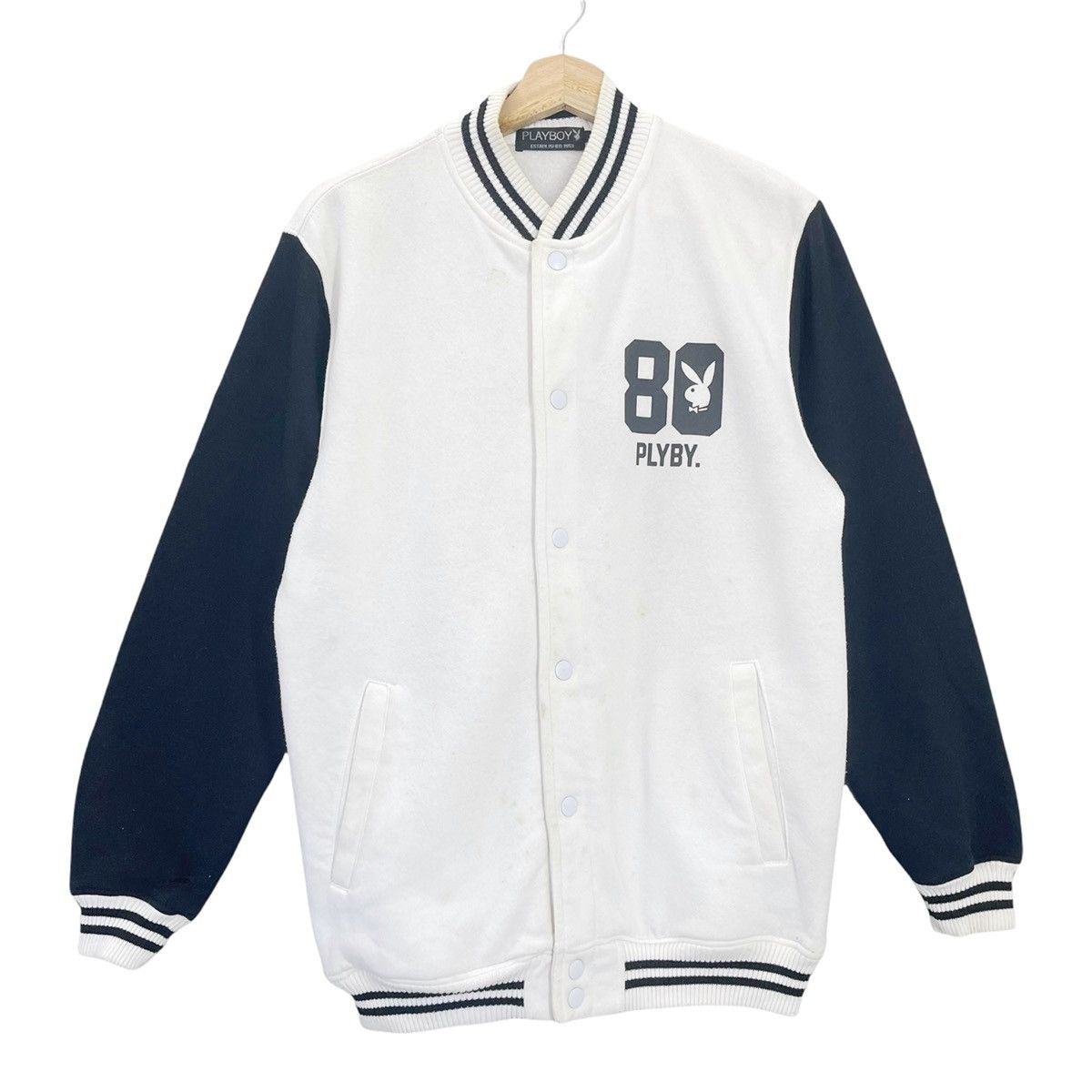 Japanese Brand × Playboy Vintage Playboy Big Logo Varsity Size M Size US M / EU 48-50 / 2 - 5 Thumbnail