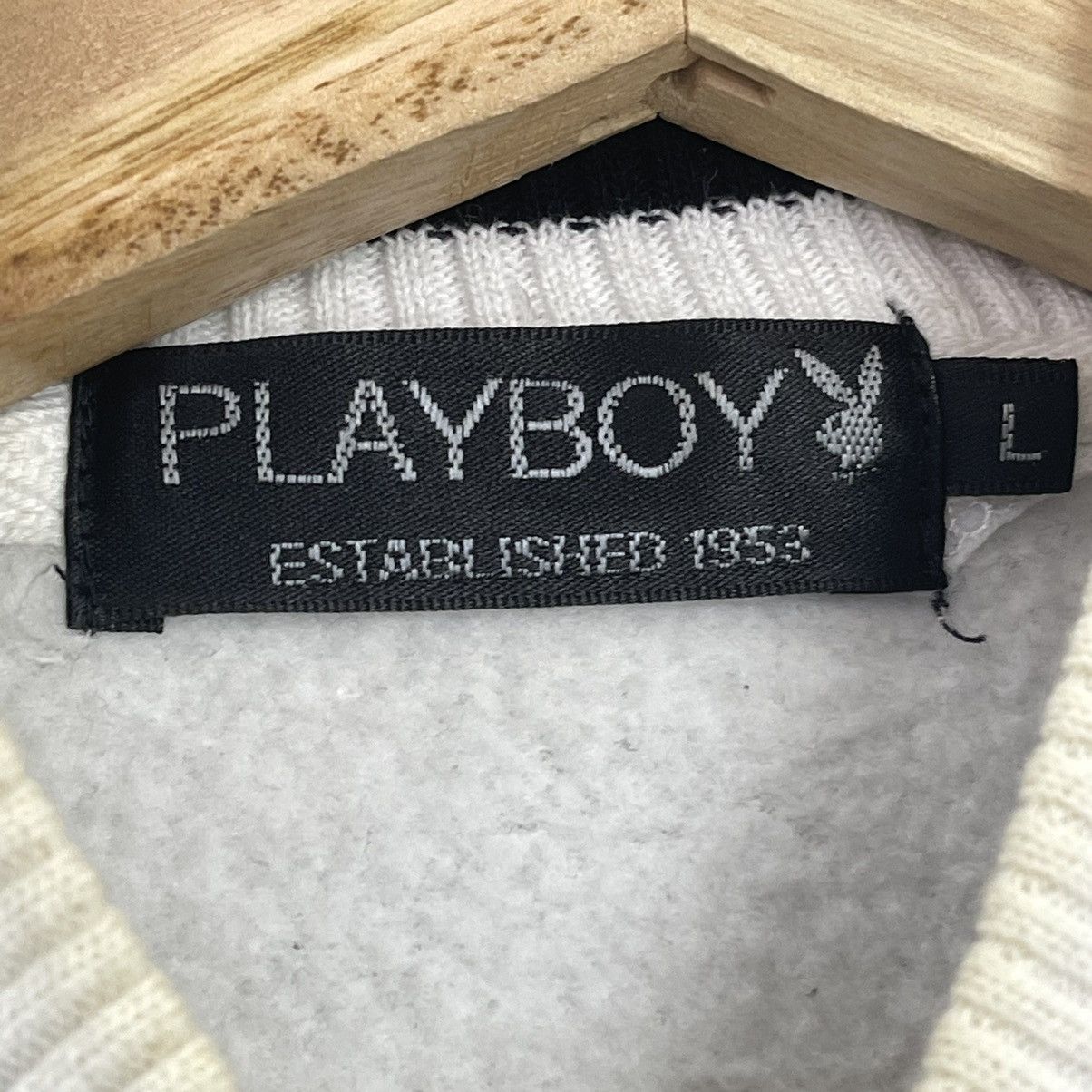 Japanese Brand × Playboy Vintage Playboy Big Logo Varsity Size M Size US M / EU 48-50 / 2 - 9 Thumbnail