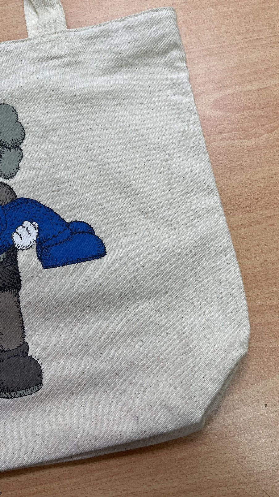 Japanese Brand Kaws x Uniqlo Tote Bag Size ONE SIZE - 4 Thumbnail