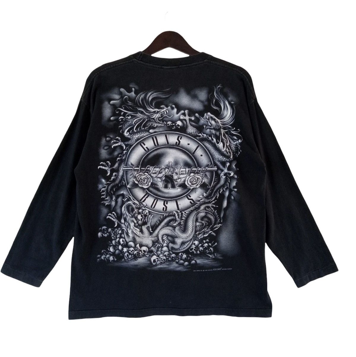 Band Tees GUNS N ROSES dragon longsleeve heavy metal band shirt Size US L / EU 52-54 / 3 - 1 Thumbnail