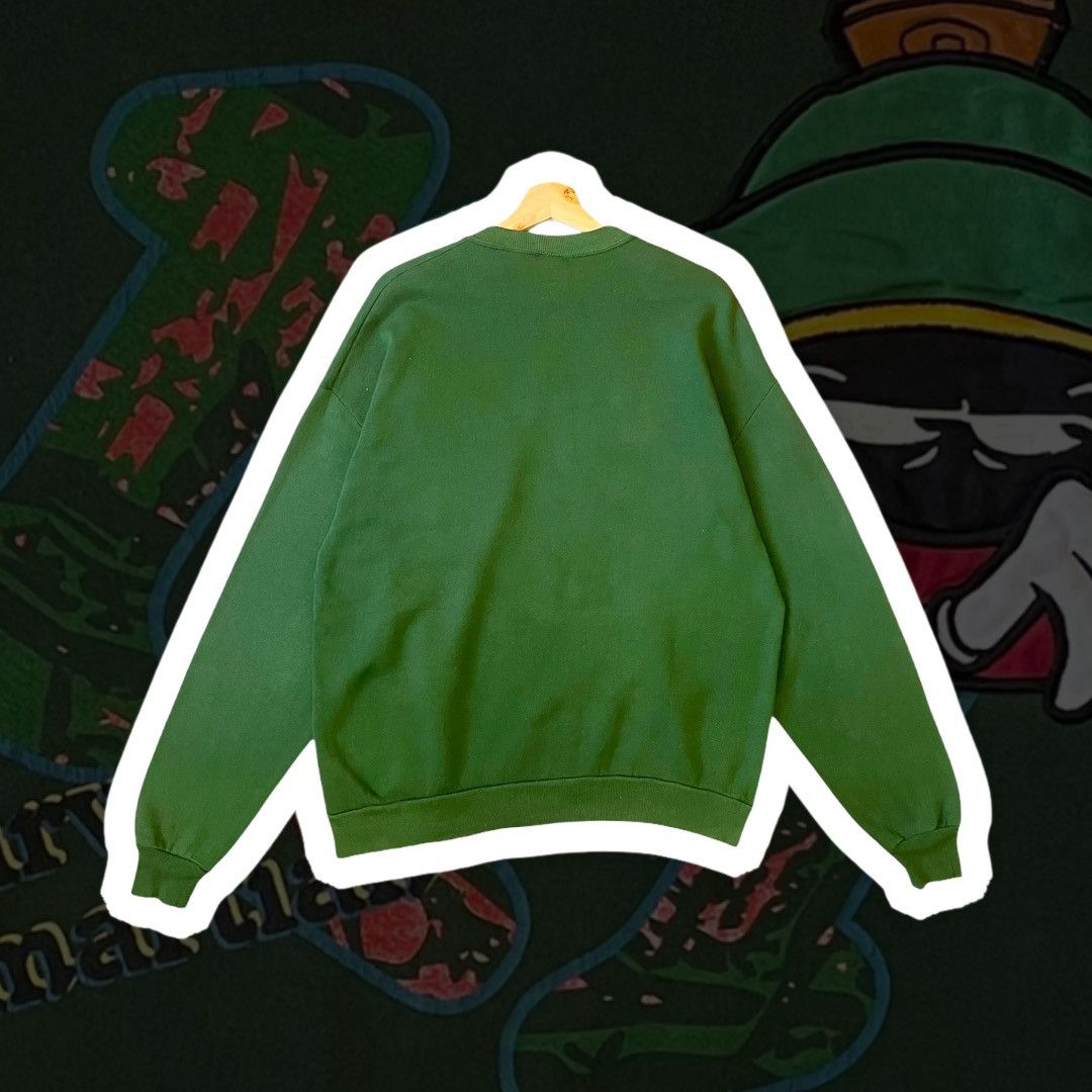 Vintage Vintage 90s Marvin The Martian Crewneck Sweatshirt Size M Size US M / EU 48-50 / 2 - 6 Thumbnail