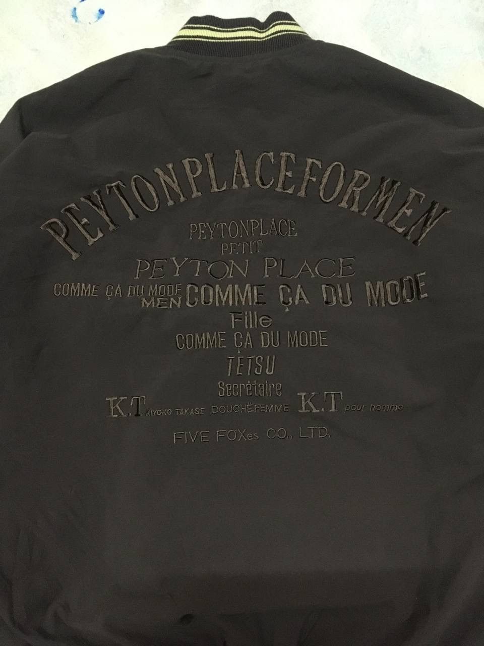 PPFM Vintage PPFM Payton Place For Men Varsity Jacket Big Logo Size US M / EU 48-50 / 2 - 4 Thumbnail