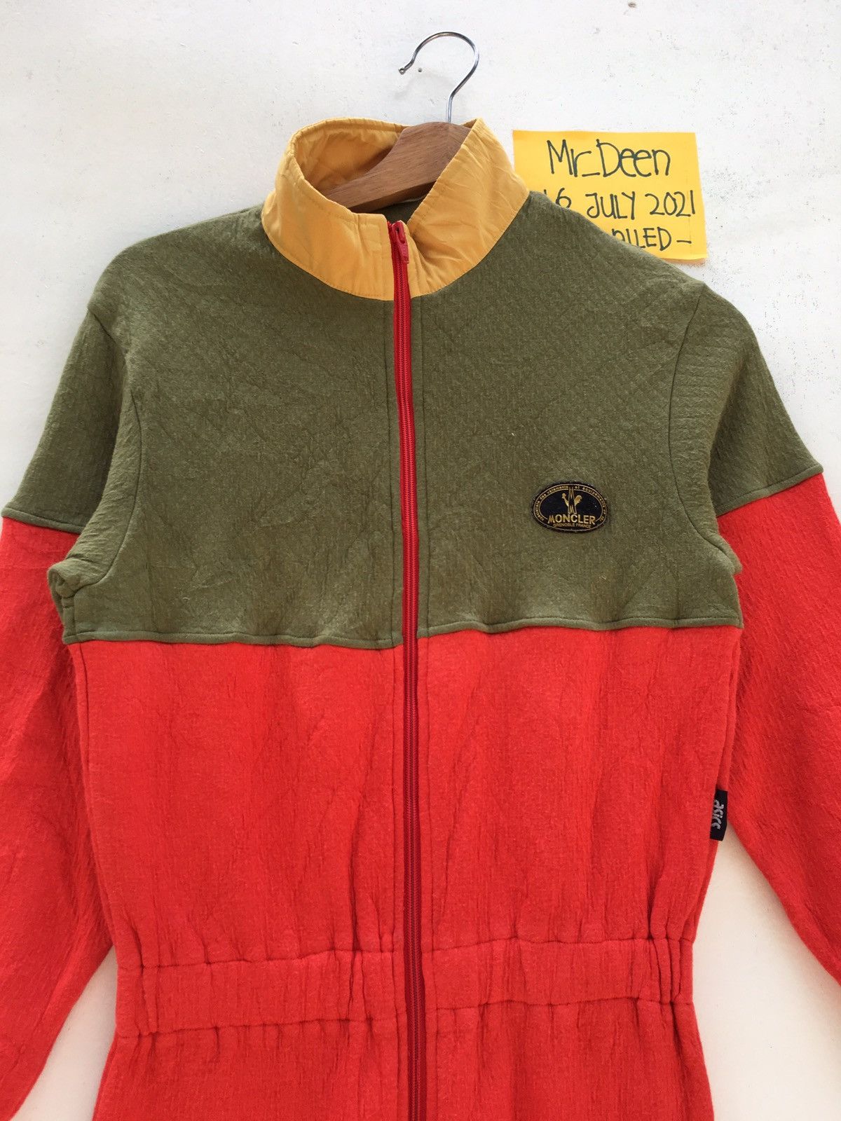 Asics Vtg Moncler Snowboard Wear Jumpsuit Color Block Size US S / EU 44-46 / 1 - 5 Thumbnail