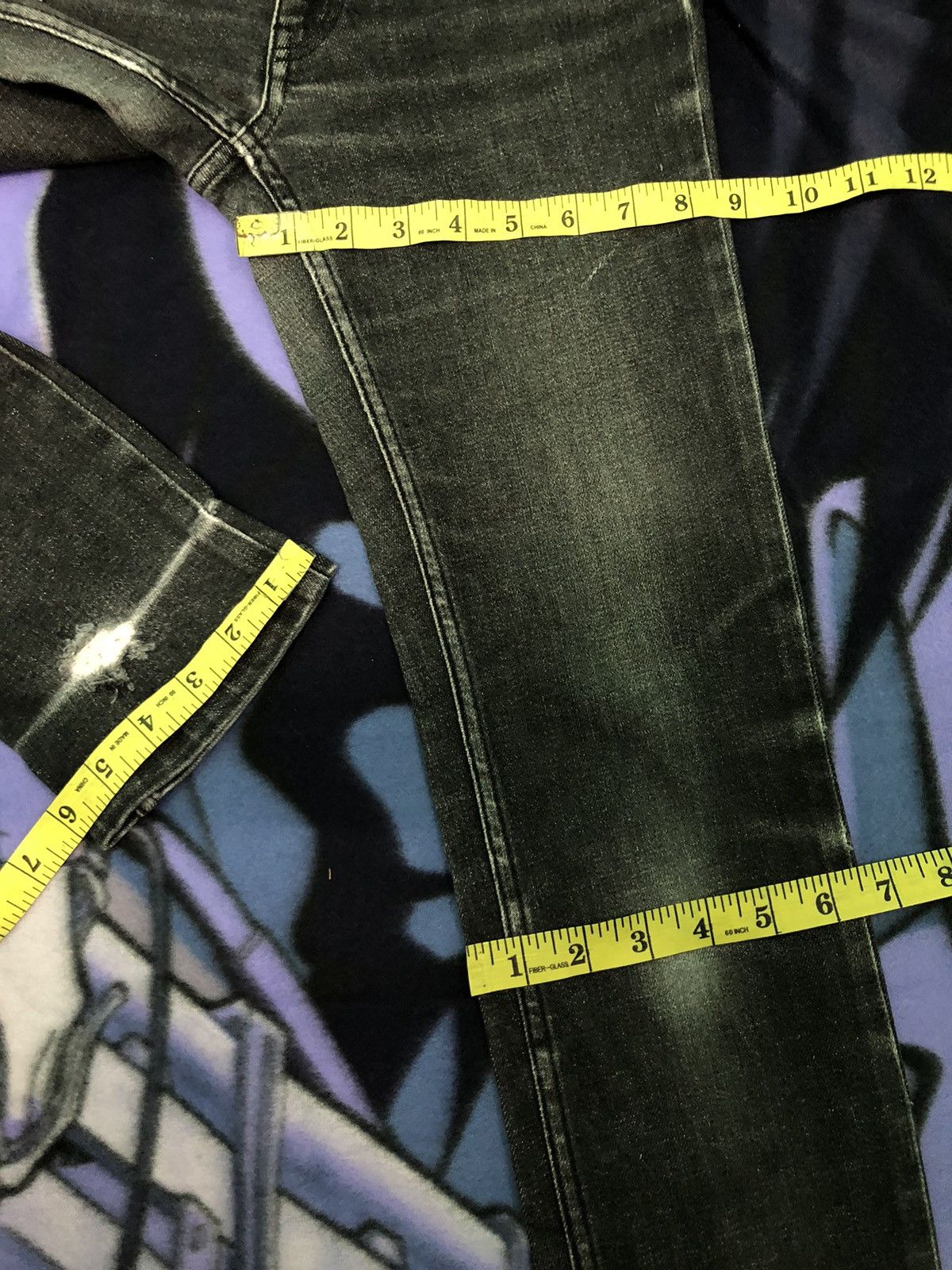 Honda × SHINICHIRO ARAKAWA HONDA BY SHINICHIRO ARAKAWA DISTRESSED DENIM JEANS Size US 28 / EU 44 - 15 Thumbnail