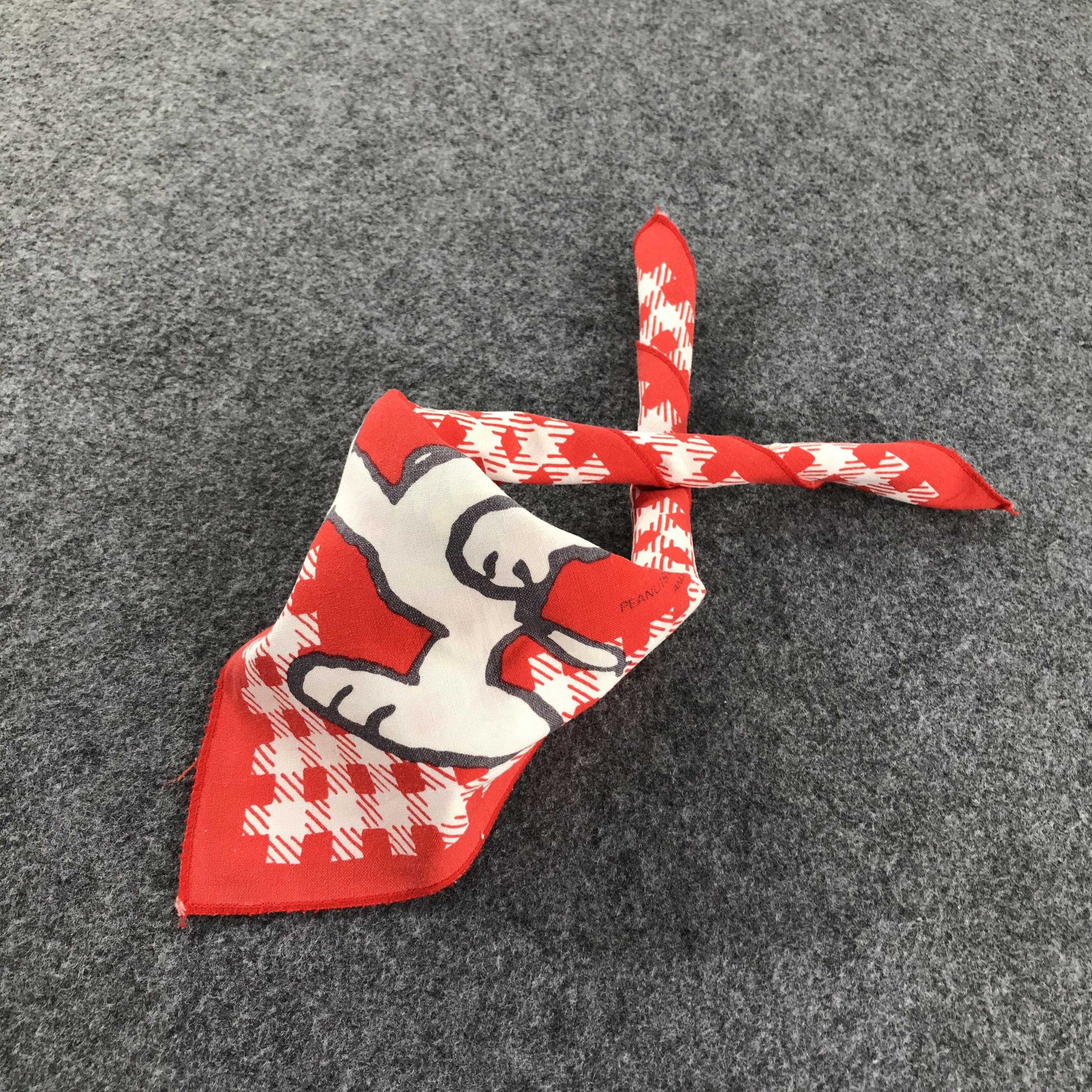 Peanuts Snoopy Handkerchief Neckerchief Bandana X06 Size ONE SIZE - 3 Thumbnail
