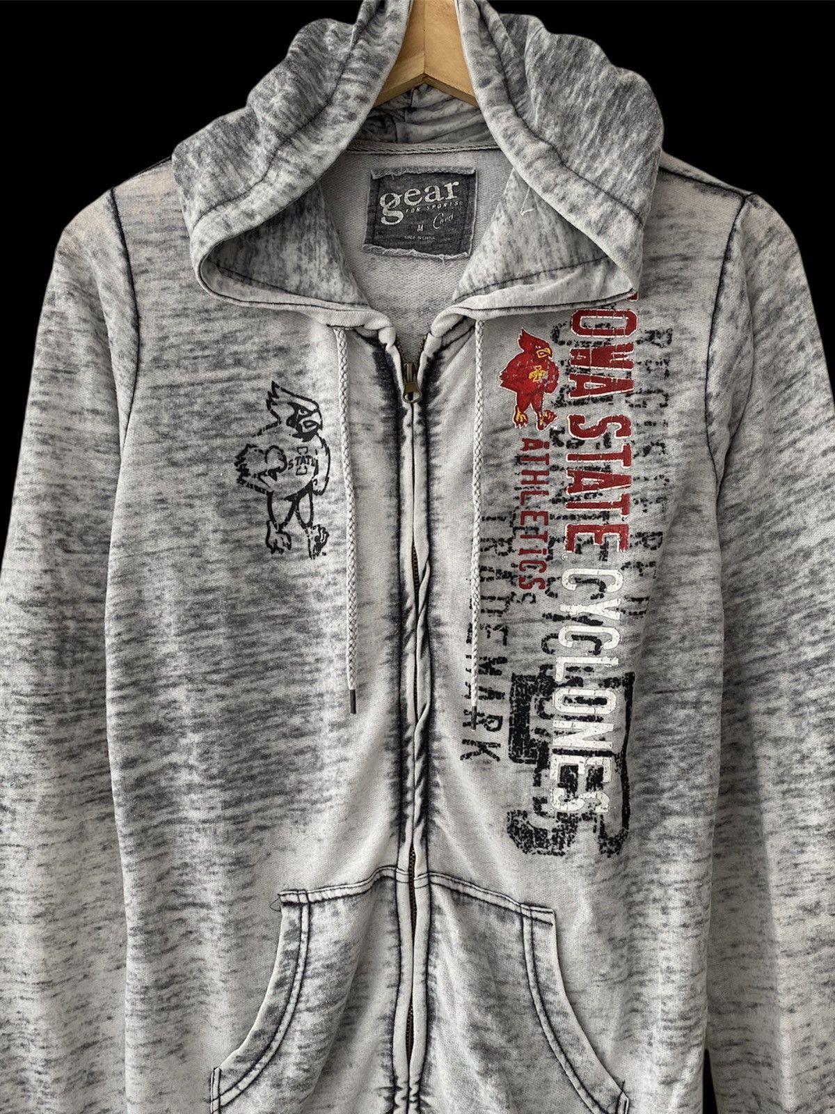 Gear for Sports Vintage Owastate Cyclones Zip Ups Hoodies Size US S / EU 44-46 / 1 - 2 Thumbnail