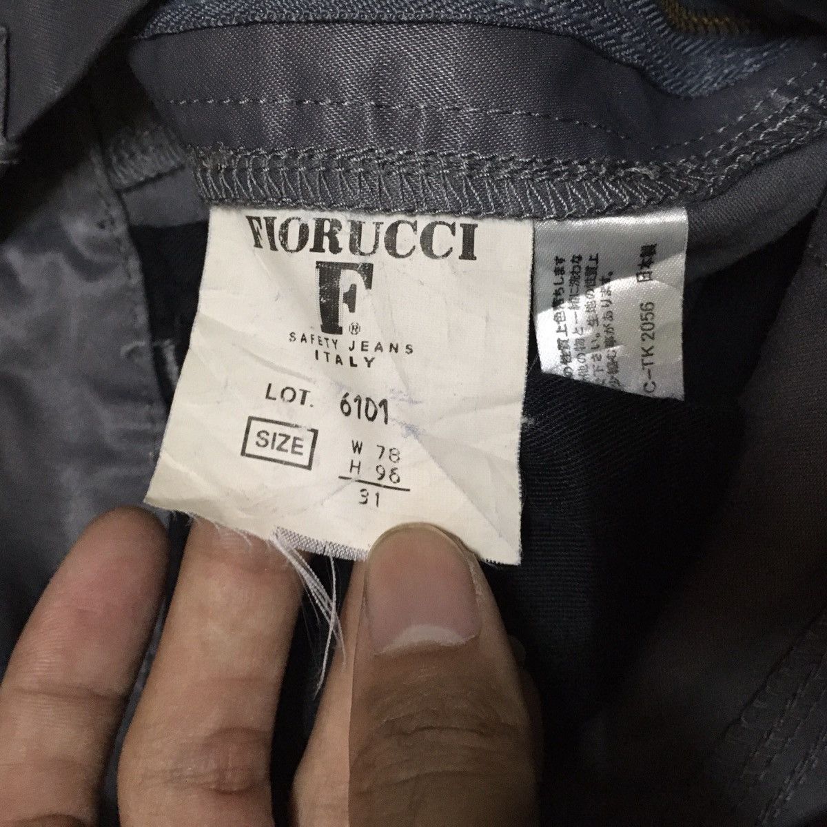 Fiorucci Vtg Fiorucci Safety Jeans Italy Made in Japan Size US 30 / EU 46 - 6 Thumbnail