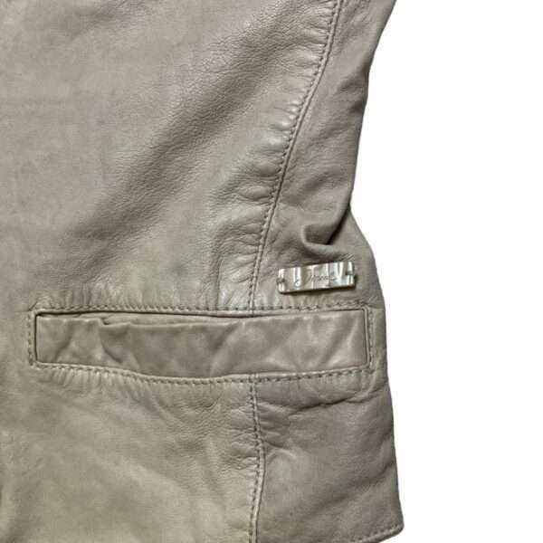 Diesel × Vintage Vintage Diesel Cyber Y2K Leather Vest Size US S / EU 44-46 / 1 - 5 Thumbnail