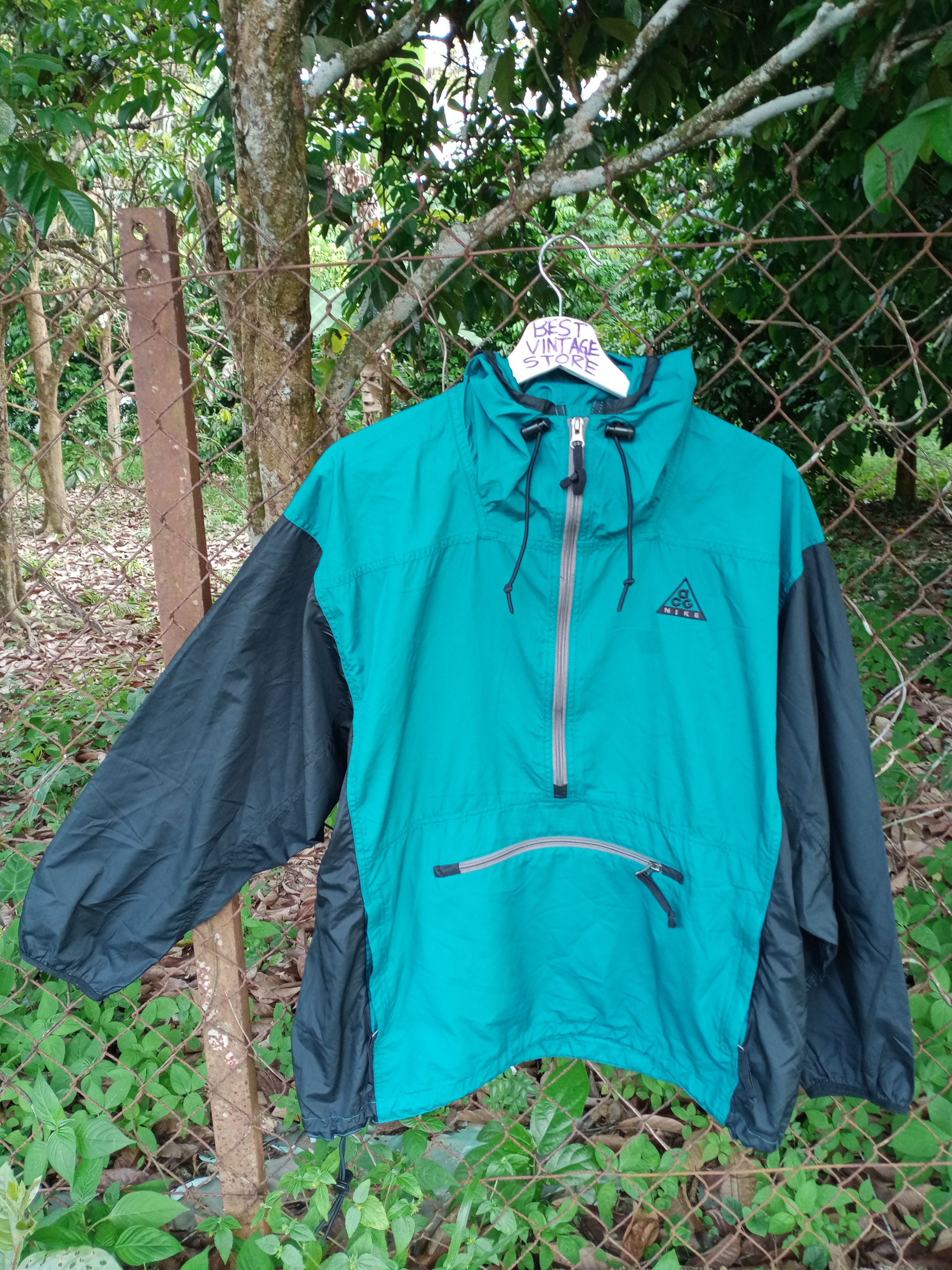 Nike Nike ACG Windbreaker Hoodie Nike Streetwear Hip Hop Sweater Size US L / EU 52-54 / 3 - 3 Thumbnail