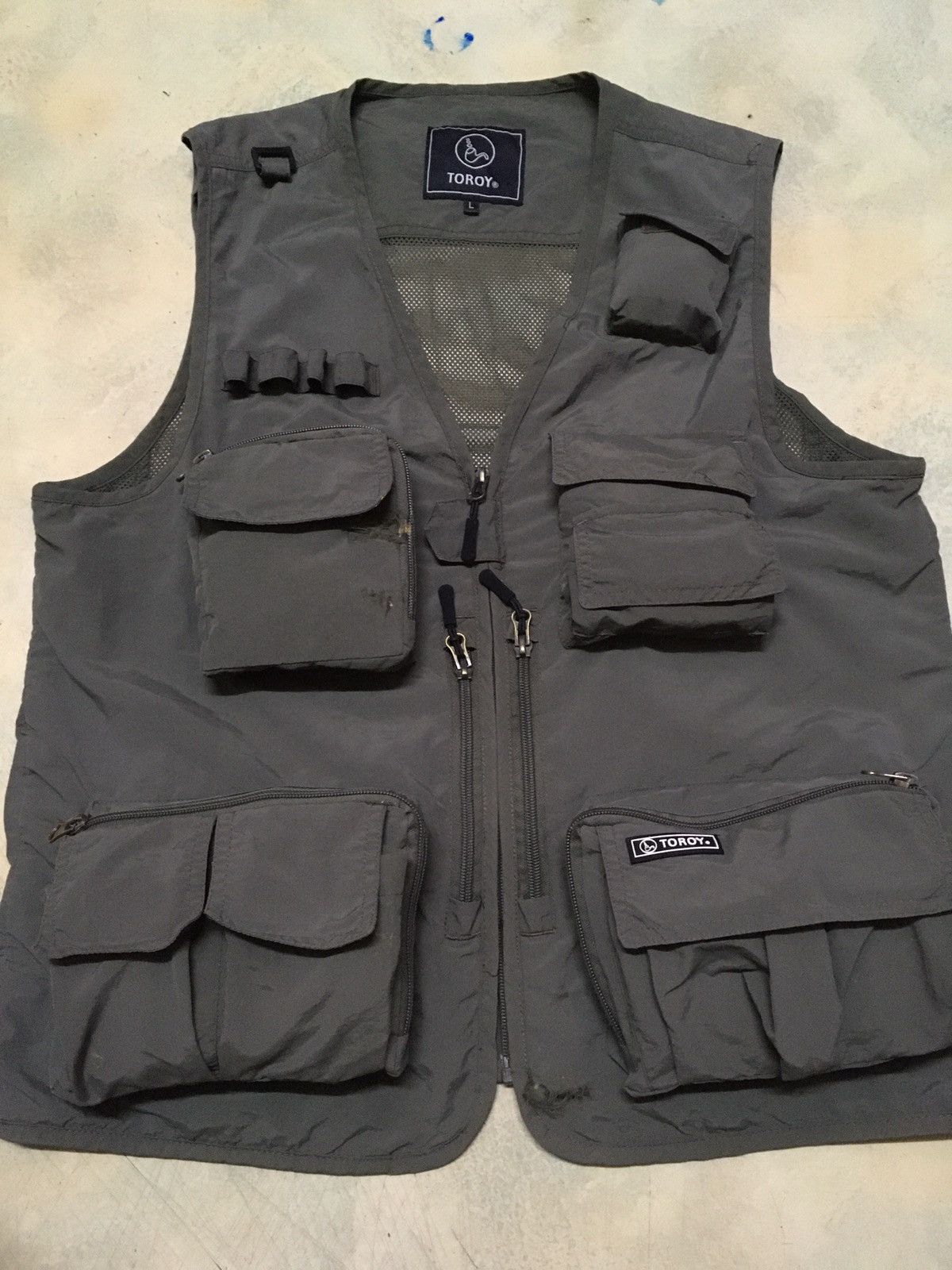 Japanese Brand Toroy Multipockets Tactical Style Vest Size US L / EU 52-54 / 3 - 7 Thumbnail
