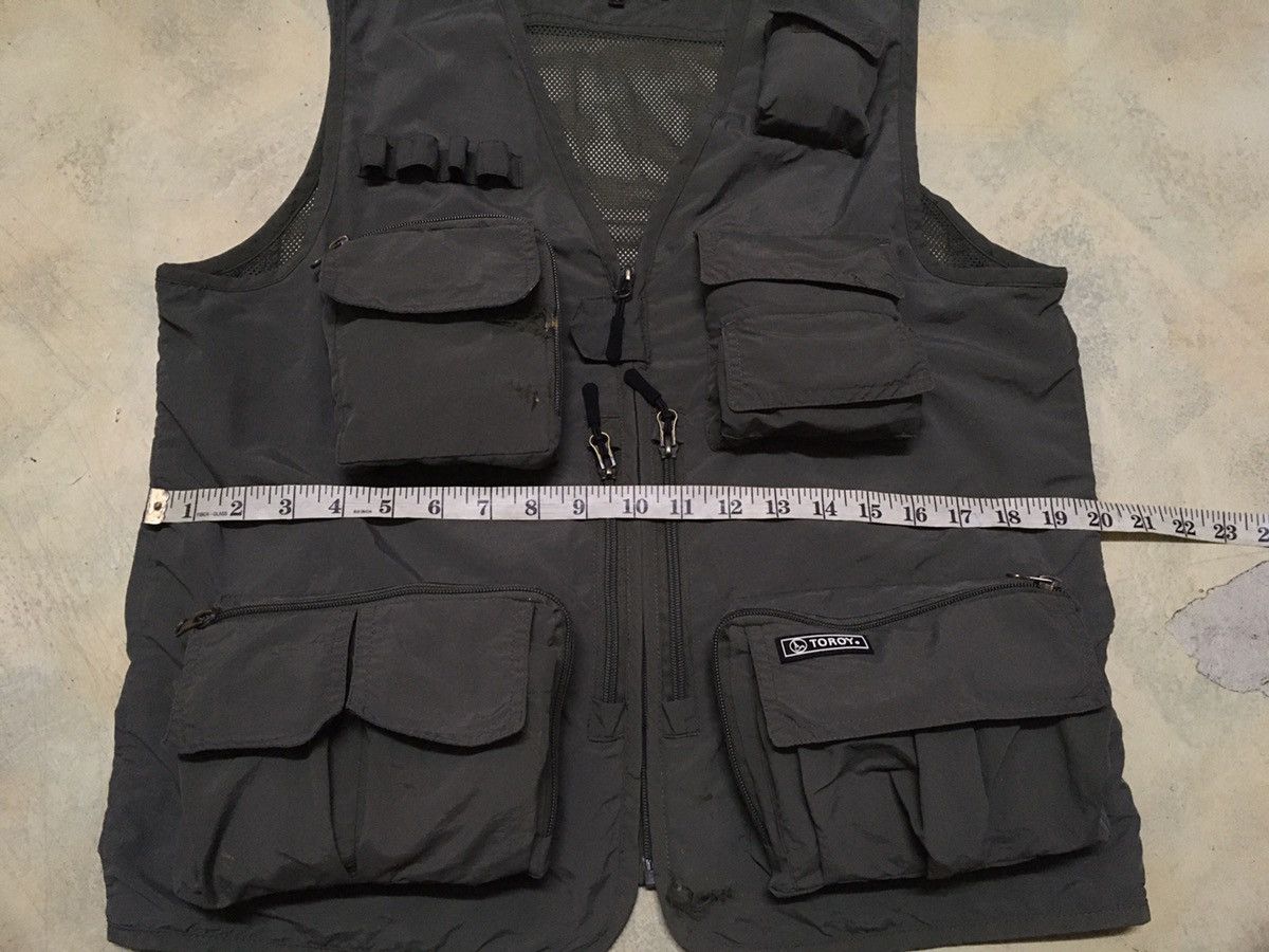 Japanese Brand Toroy Multipockets Tactical Style Vest Size US L / EU 52-54 / 3 - 8 Thumbnail