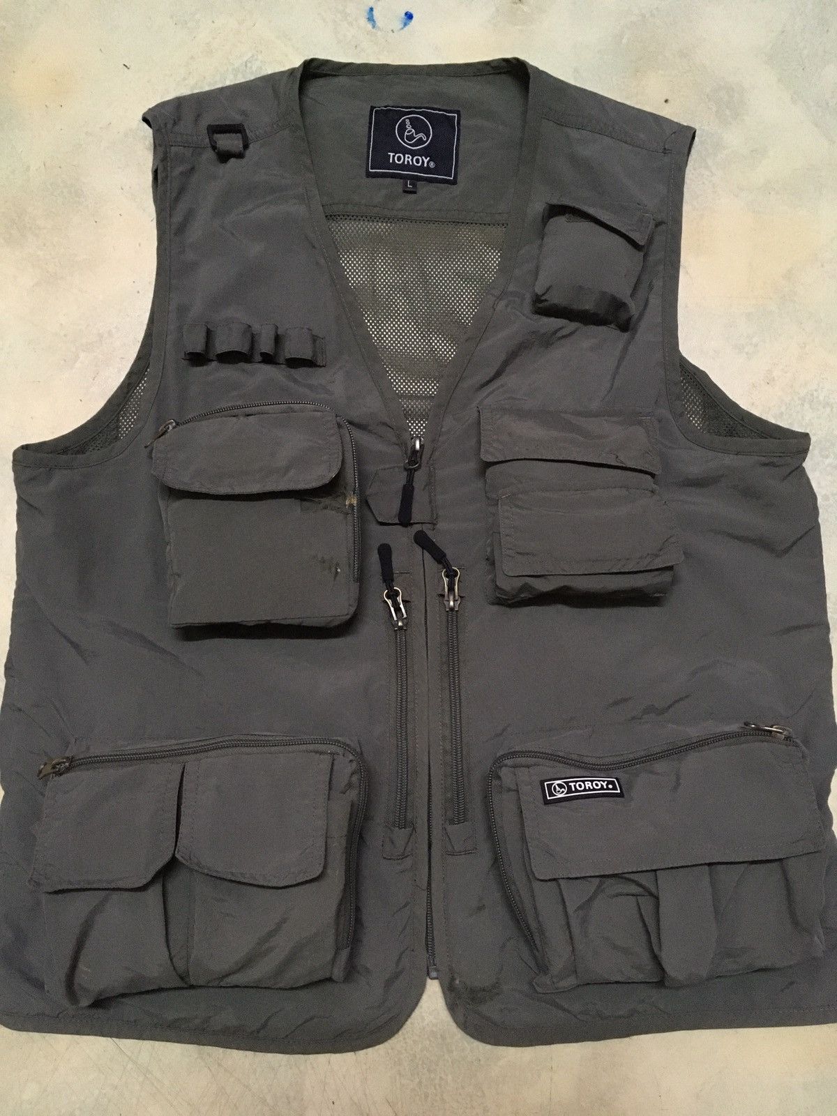 Japanese Brand Toroy Multipockets Tactical Style Vest Size US L / EU 52-54 / 3 - 2 Thumbnail
