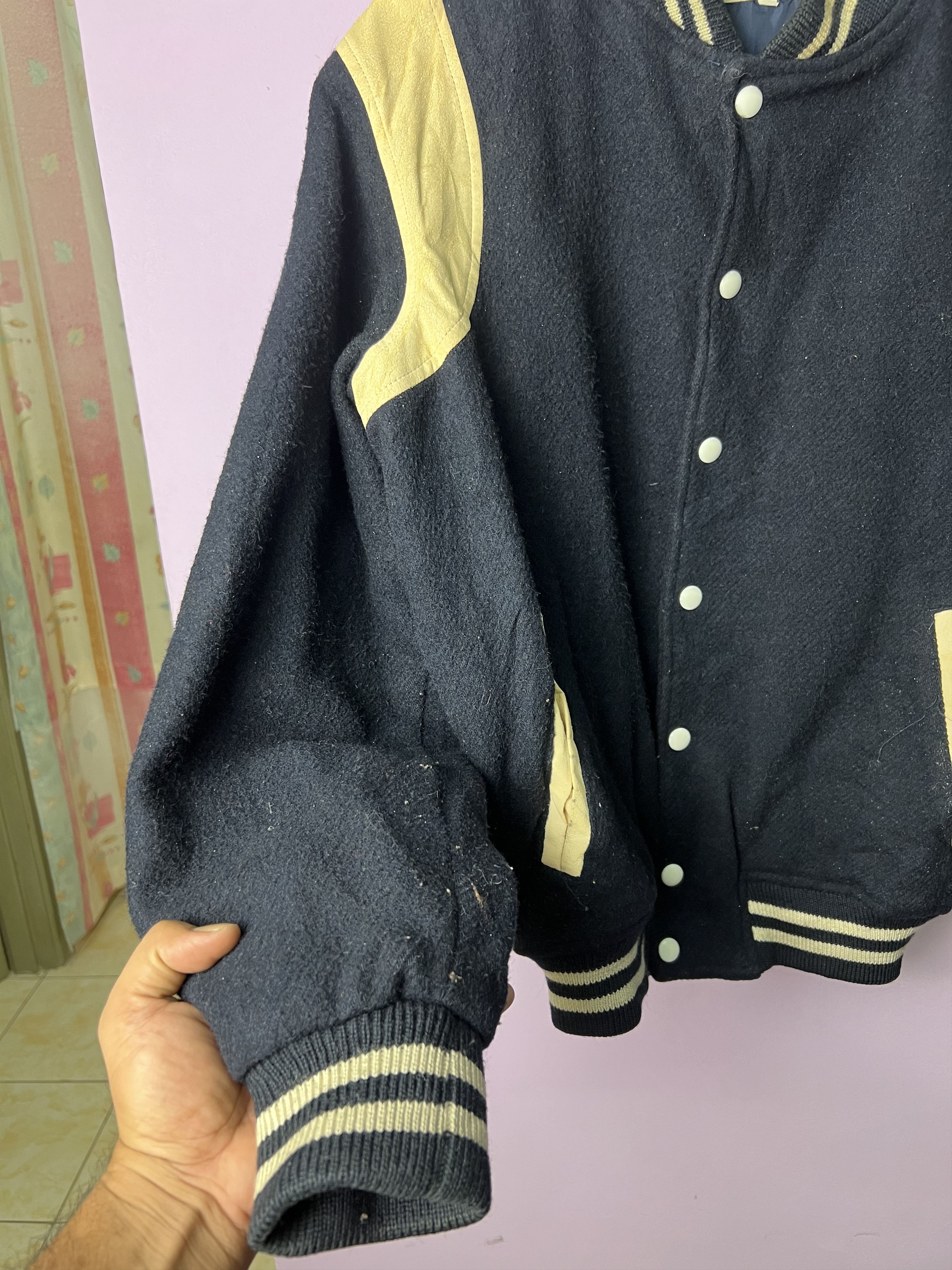 Japanese Brand 🔥Vintage Jim Brown Varsity Jackets Size US S / EU 44-46 / 1 - 7 Thumbnail