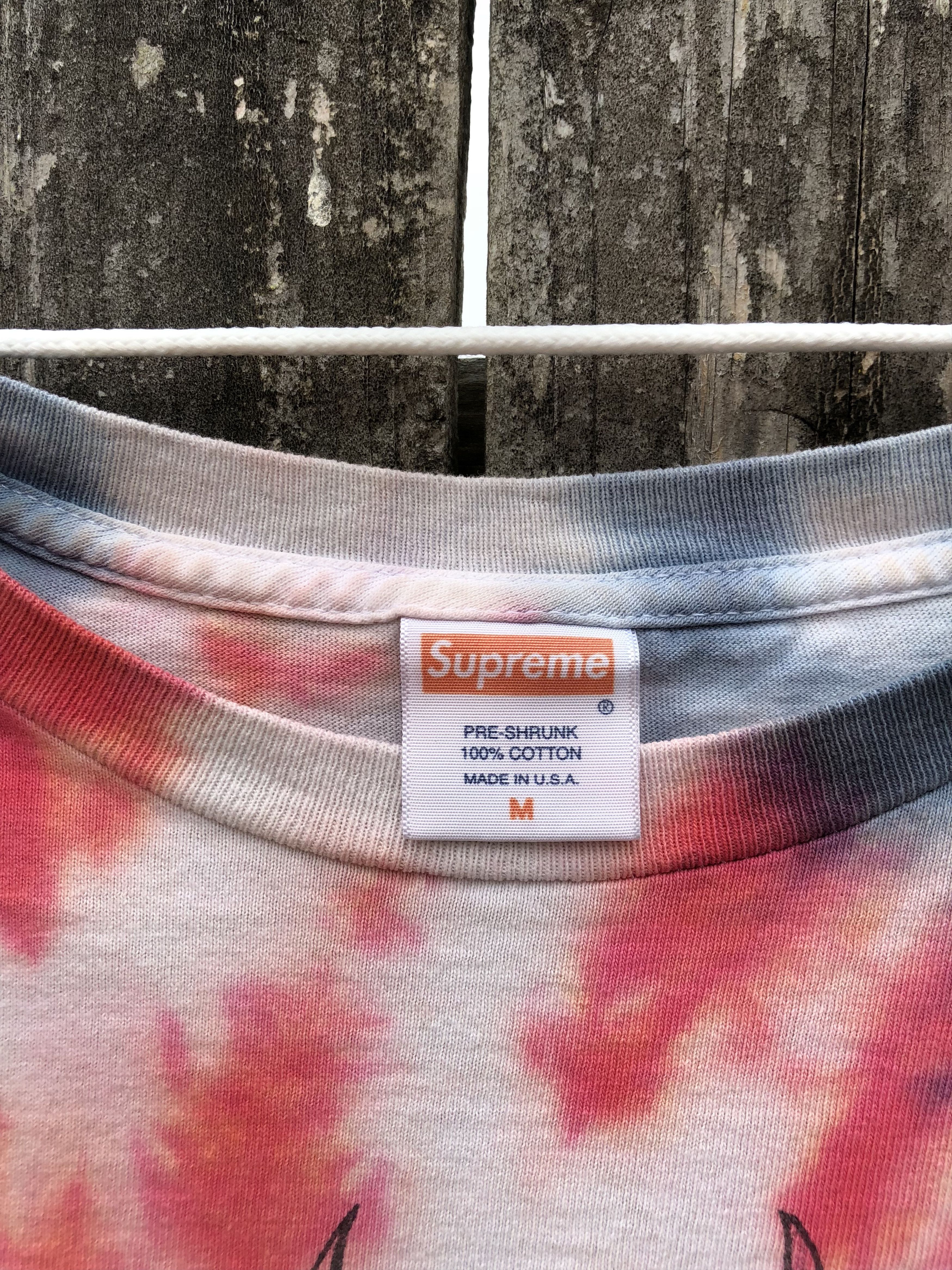 Supreme 🚨LAST DROP🚨 Tie Dye Satan Krampus Custom Tee Shirt VTG SS07 Size US M / EU 48-50 / 2 - 4 Thumbnail