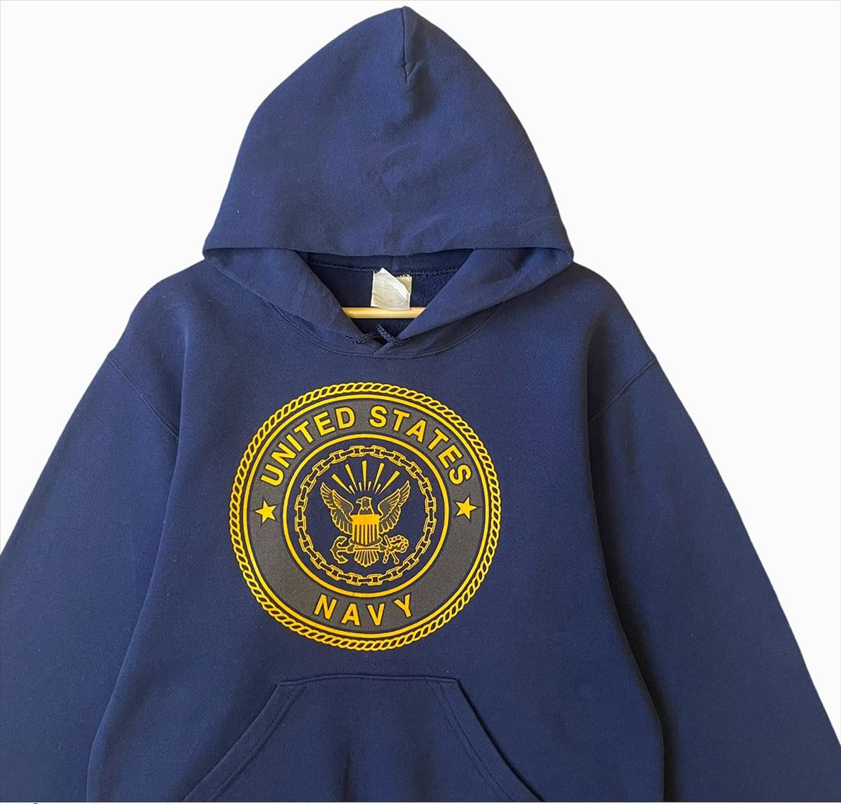 Vintage Vintage United States Navy Big Logo Crewneck Hoodies Size M Size US M / EU 48-50 / 2 - 4 Thumbnail