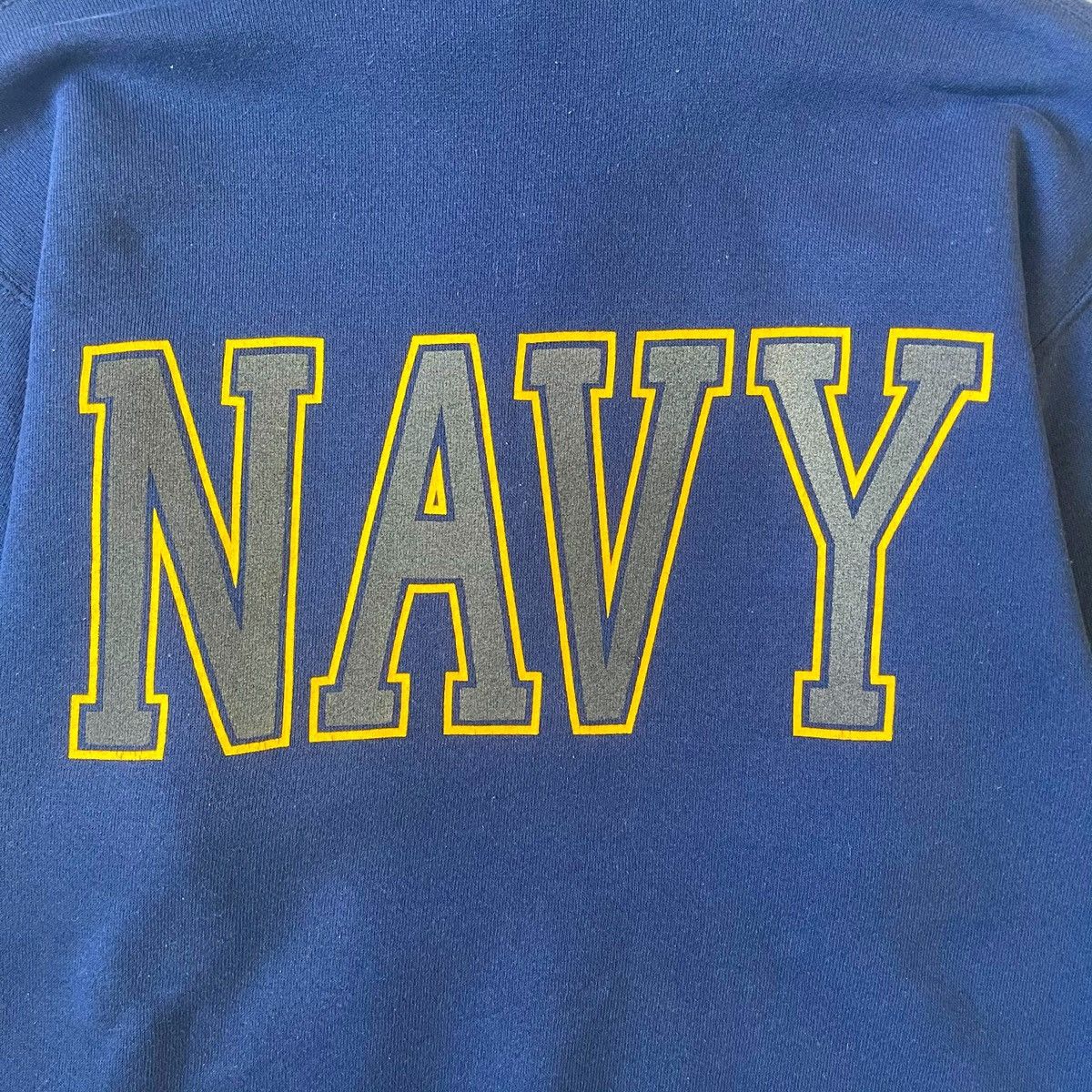 Vintage Vintage United States Navy Big Logo Crewneck Hoodies Size M Size US M / EU 48-50 / 2 - 7 Thumbnail