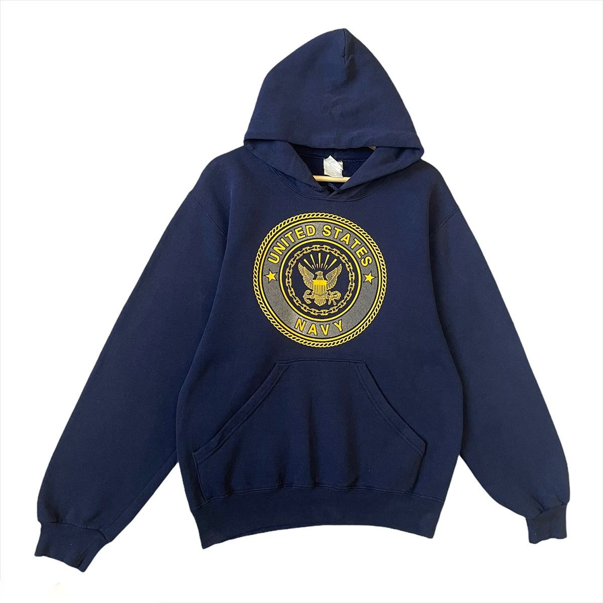 Vintage Vintage United States Navy Big Logo Crewneck Hoodies Size M Size US M / EU 48-50 / 2 - 2 Thumbnail