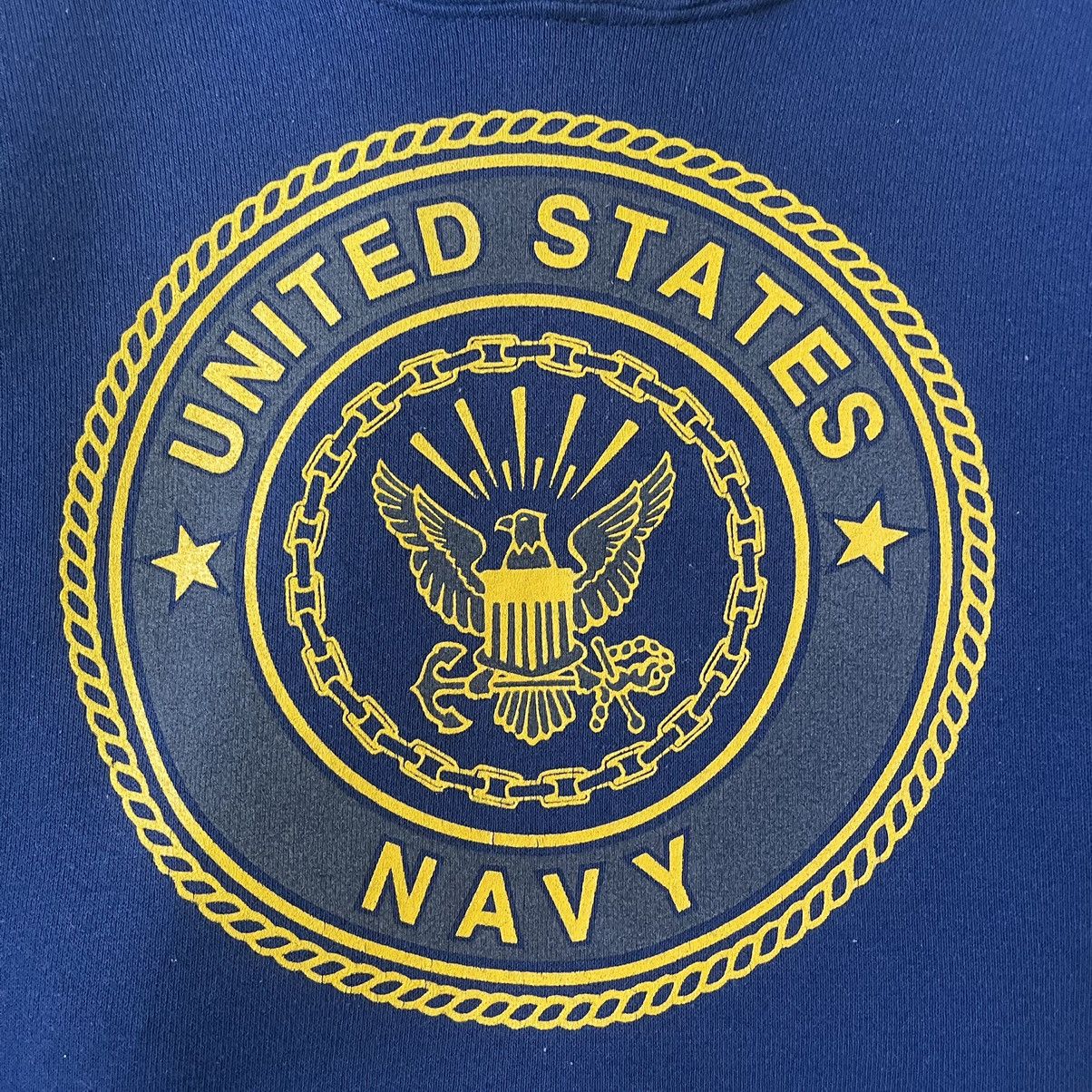 Vintage Vintage United States Navy Big Logo Crewneck Hoodies Size M Size US M / EU 48-50 / 2 - 5 Thumbnail