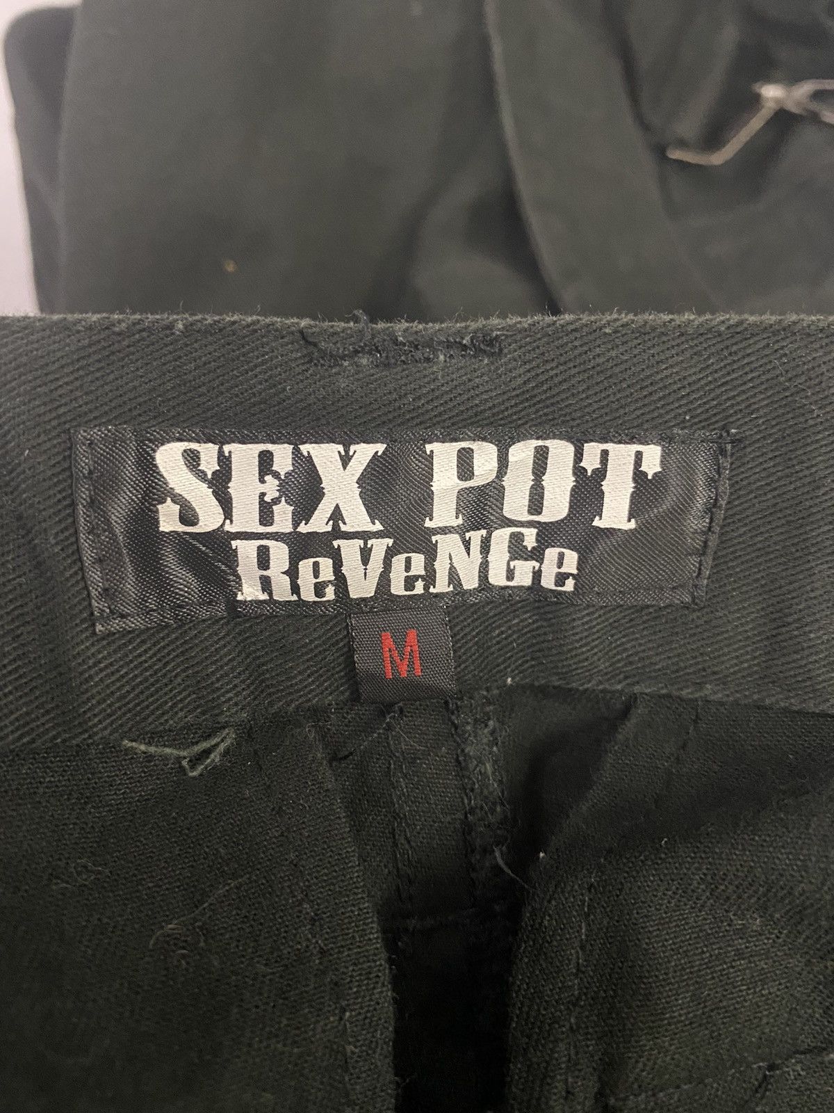 Seditionaries Sex Pot Revenge Bondage Punk Rockers Pants stretchable Leg Size US 29 - 9 Thumbnail