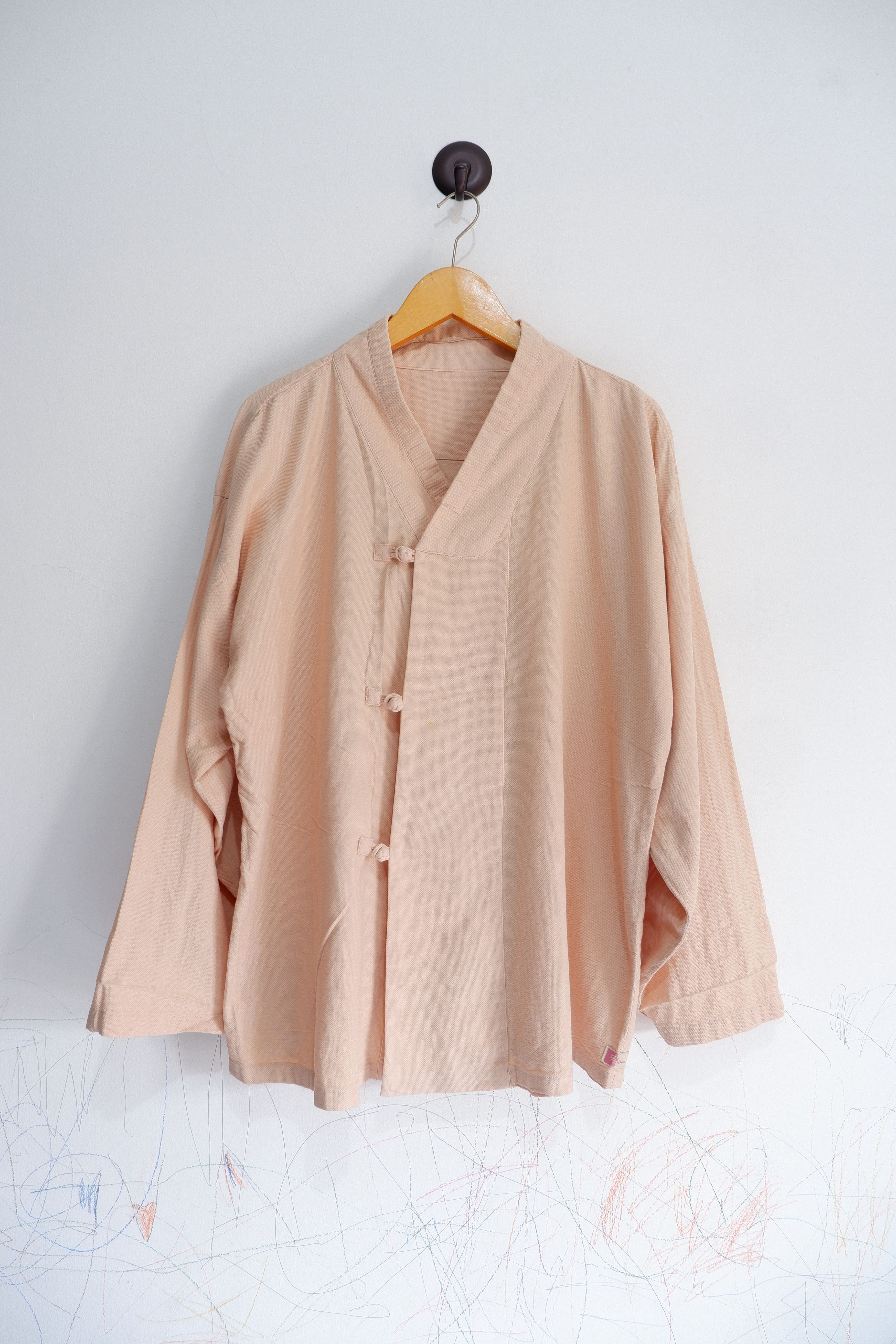 Japanese Brand Vintage Japan Brand Mandarin Shirt Size US L / EU 52-54 / 3 - 1 Thumbnail