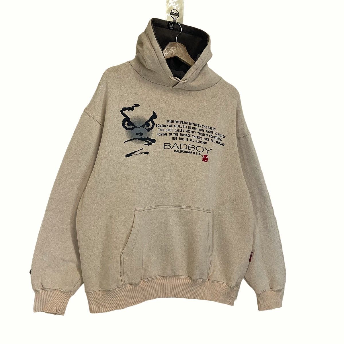 Vintage Vintage Bad Boys Big Logo Pullover Hoodies Size M Size US M / EU 48-50 / 2 - 2 Thumbnail