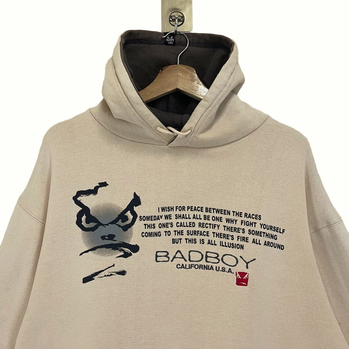 Vintage Vintage Bad Boys Big Logo Pullover Hoodies Size M Size US M / EU 48-50 / 2 - 4 Thumbnail