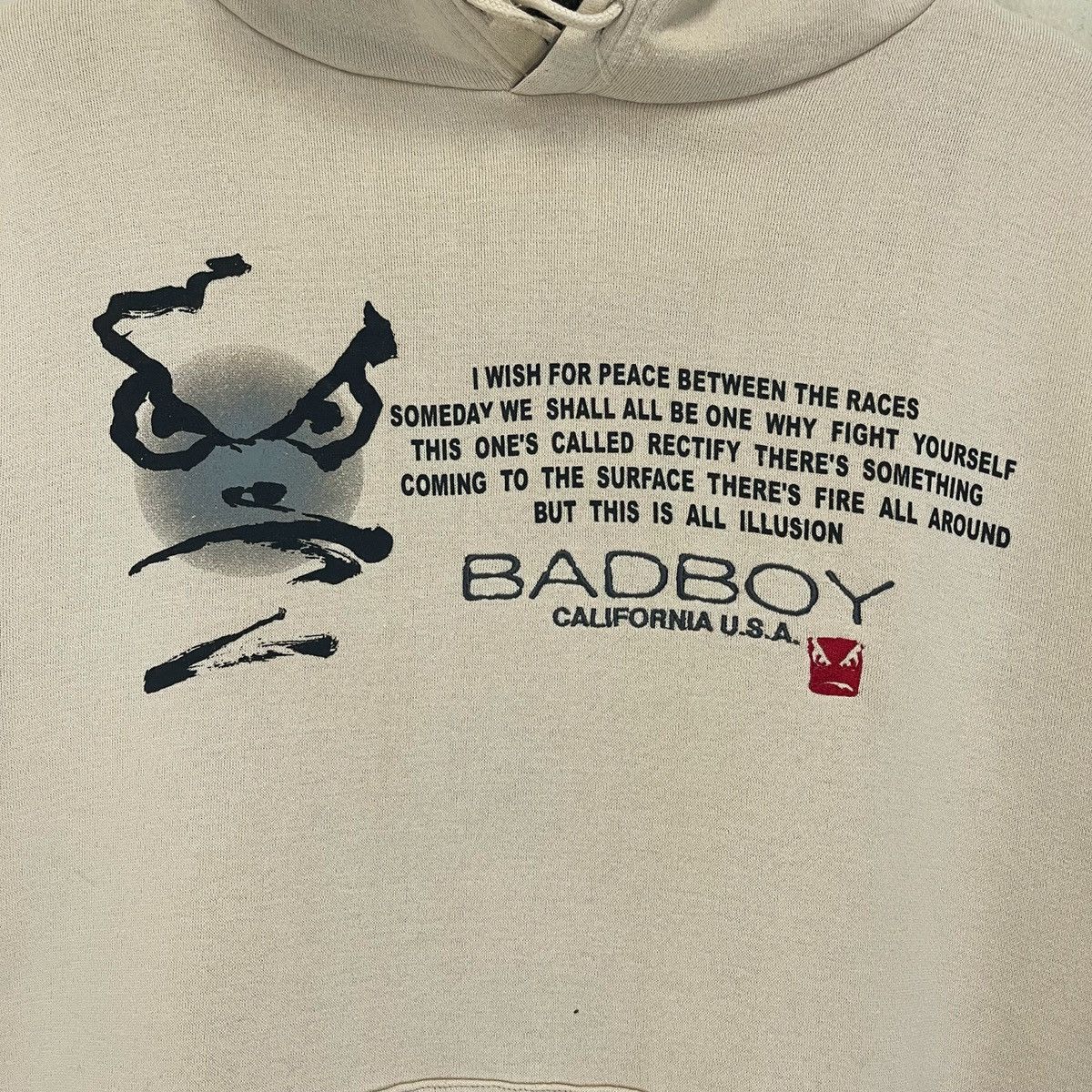 Vintage Vintage Bad Boys Big Logo Pullover Hoodies Size M Size US M / EU 48-50 / 2 - 5 Thumbnail