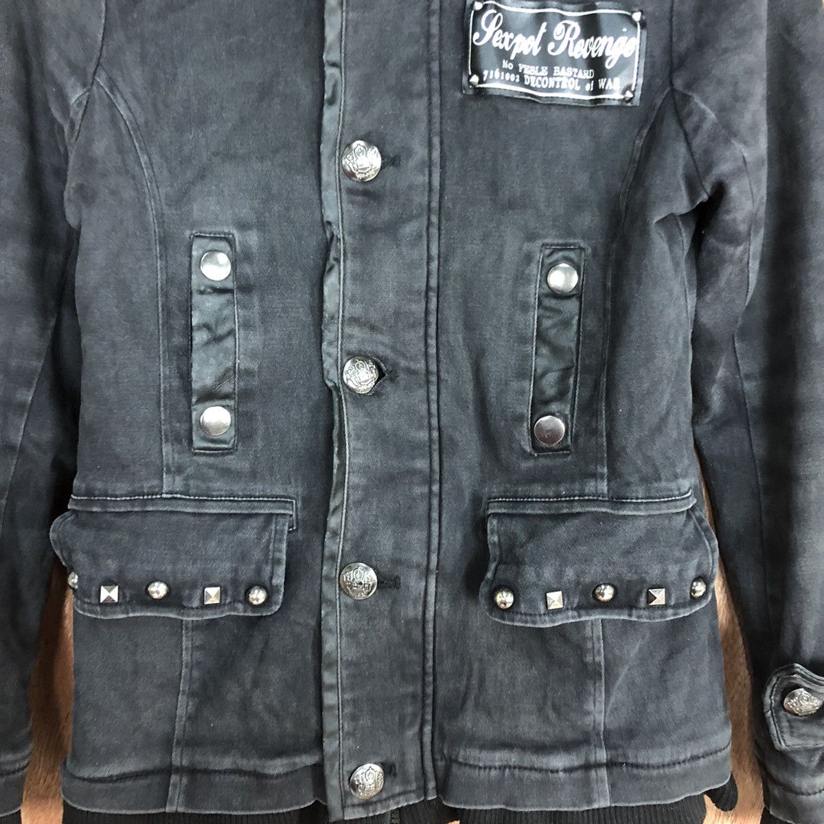 Japanese Brand DLL Sexpot Revenge punk like if6was9 lgb Jacket #1387 Size M / US 6-8 / IT 42-44 - 10 Thumbnail