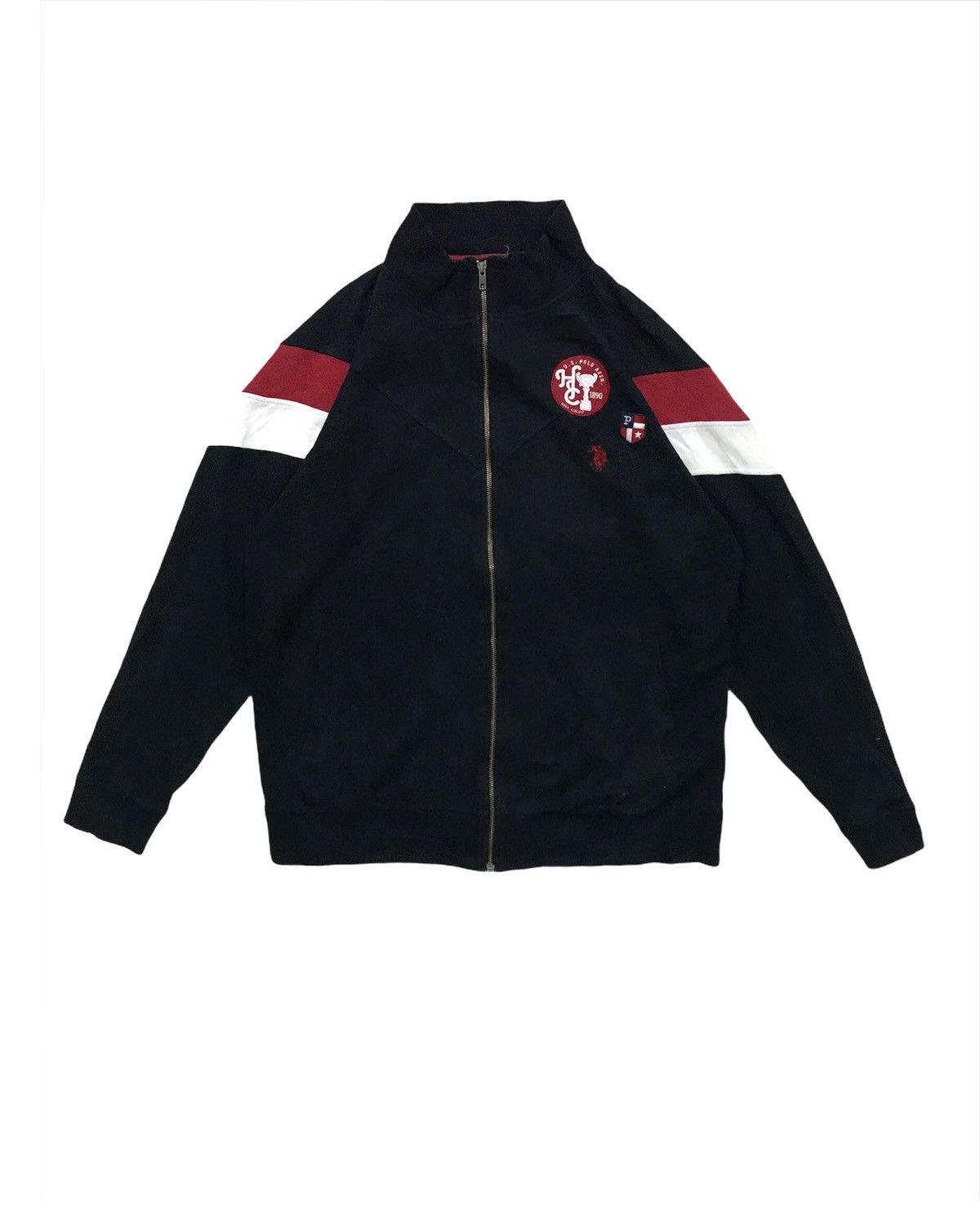 U.S. Polo Assn. × Vintage U.S. Polo Assn. Rare Sweatshirt Zipper Jacket Size US XL / EU 56 / 4 - 1 Thumbnail
