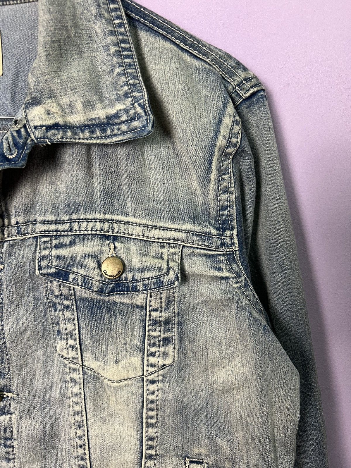 Other 🔥Avail Avant Garde Light Denim Jacket Size M / US 6-8 / IT 42-44 - 9 Thumbnail