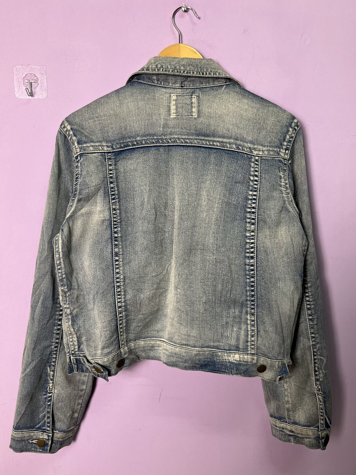 Japanese Brand 🔥Avail Avant Garde Light Denim Jacket Size M / US 6-8 / IT 42-44 - 3 Thumbnail