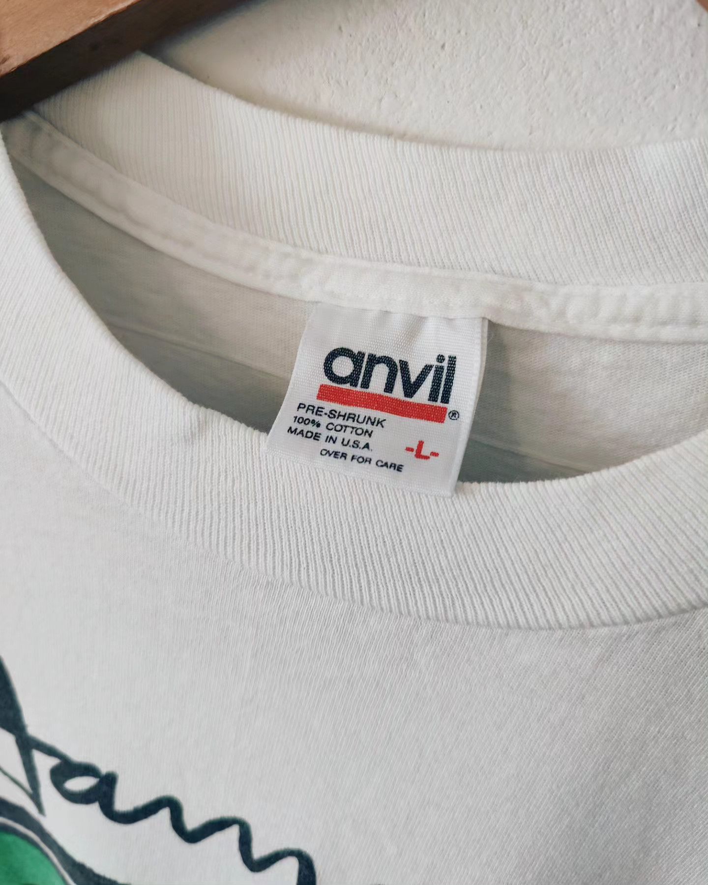 Anvil vintage 90s - Gravity Graphics NYC'92 Size US L / EU 52-54 / 3 - 3 Thumbnail
