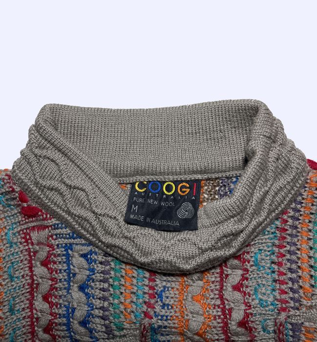 Coogi COOGI Authentic Wool 3D Knit Vintage Sweater | Grailed