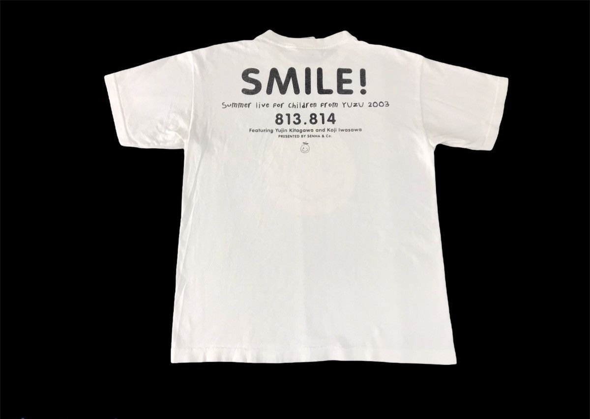 Japanese Brand Smile Summer Live For Children Yuzu 2003 Big Logo Tee Size S / US 4 / IT 40 - 4 Thumbnail