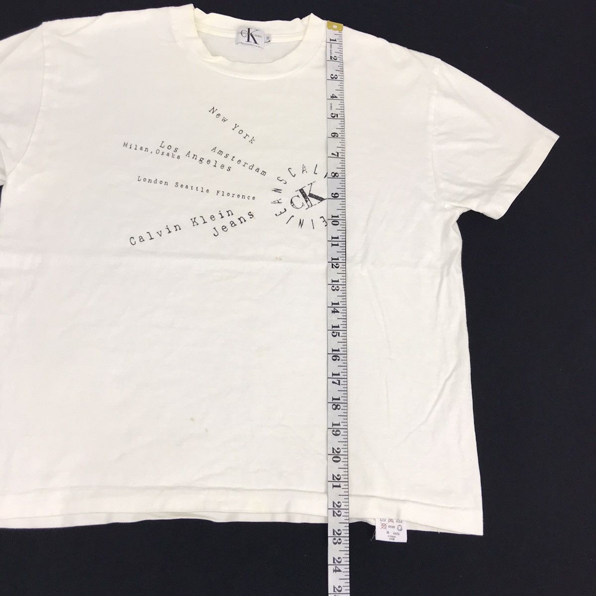 Calvin Klein Vintage Calvin Klein Jeans Big Logo Spell Out Size S / US 4 / IT 40 - 7 Thumbnail