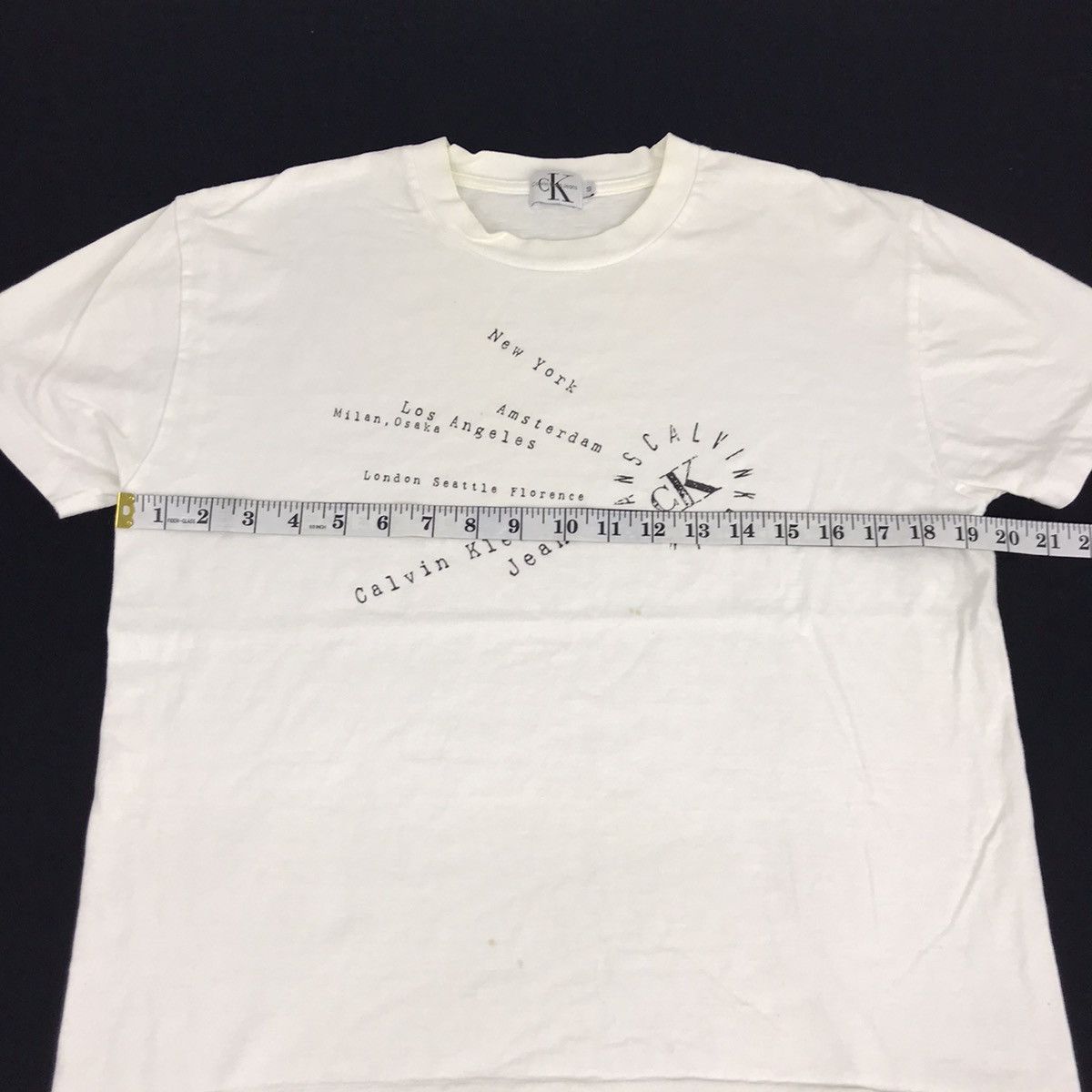 Calvin Klein Vintage Calvin Klein Jeans Big Logo Spell Out Size S / US 4 / IT 40 - 6 Thumbnail