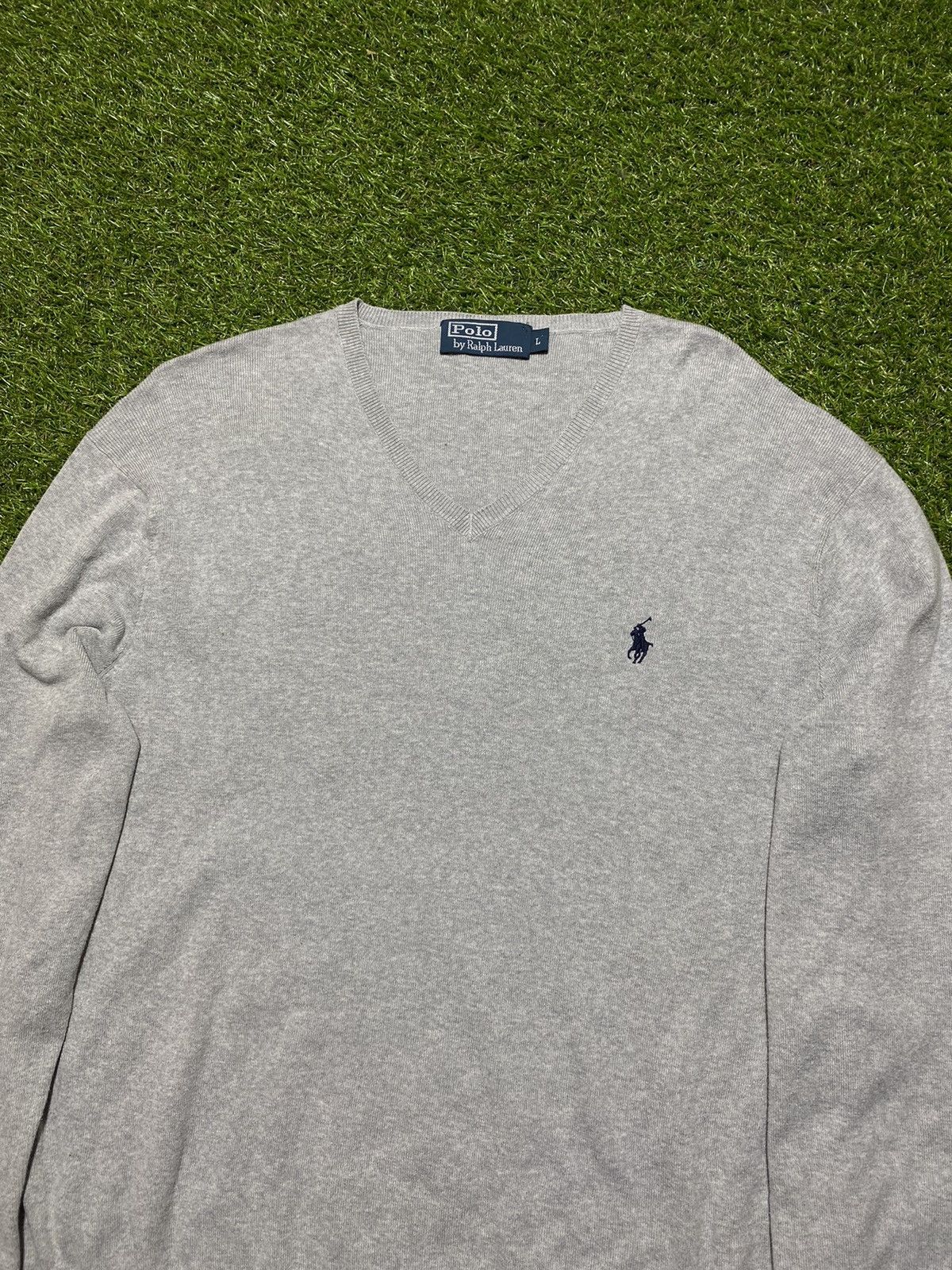 Polo Ralph Lauren Vintage 90s Polo Ralph Lauren sweater small logo size L Size US L / EU 52-54 / 3 - 2 Thumbnail