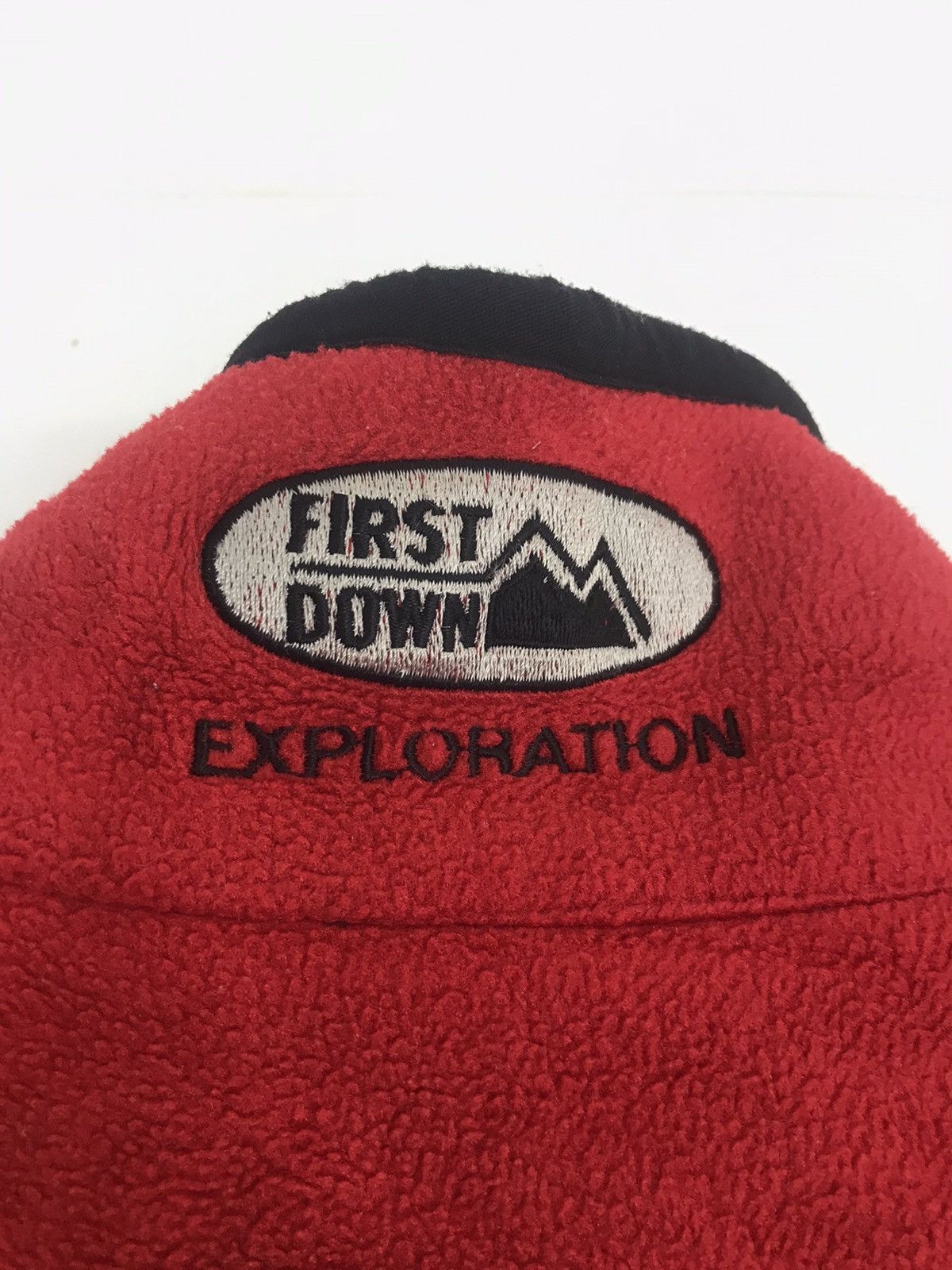 Vintage Vintage First Down Exploration Fleece Sweatshirt Size US M / EU 48-50 / 2 - 5 Thumbnail