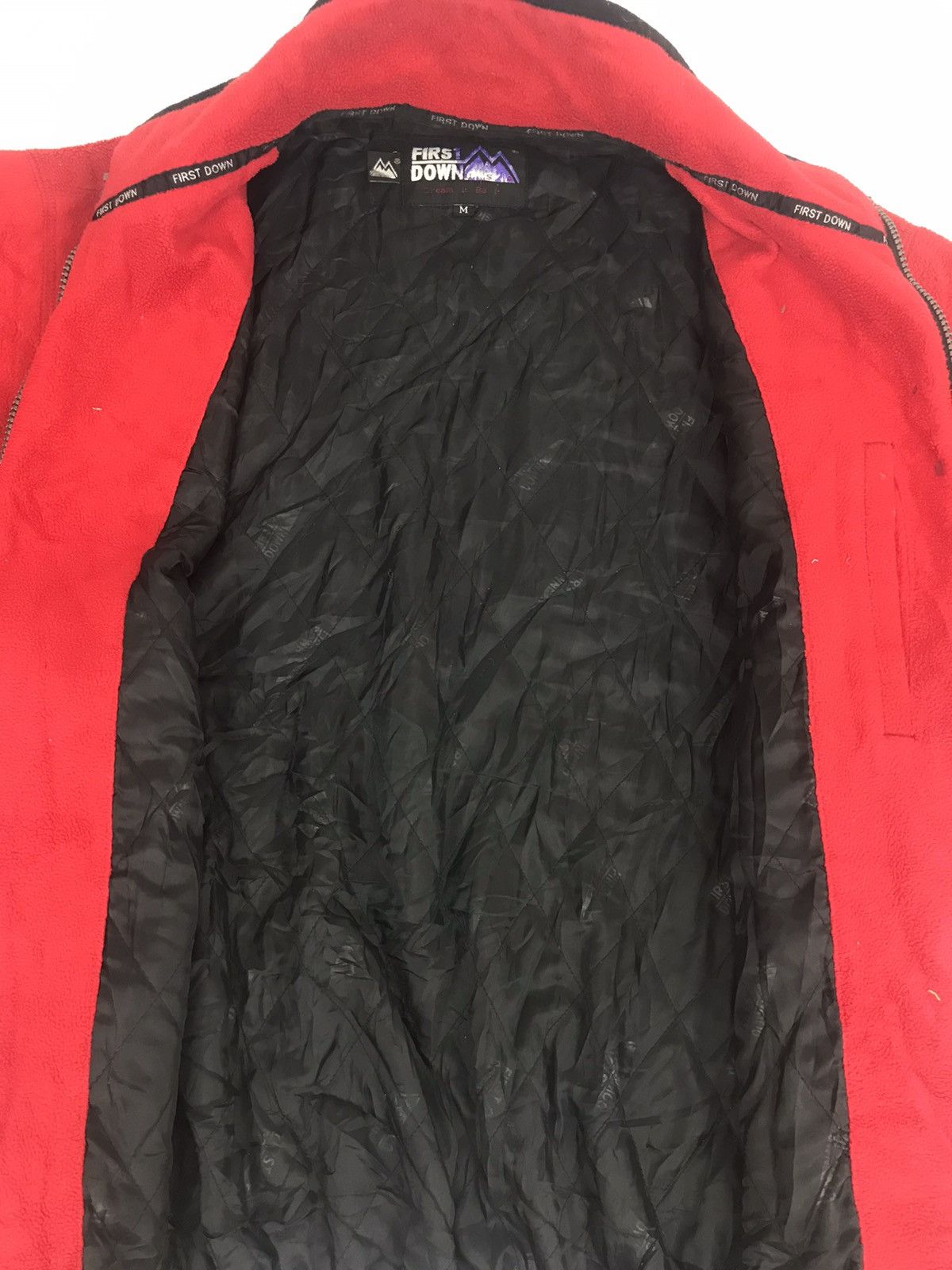Vintage Vintage First Down Exploration Fleece Sweatshirt Size US M / EU 48-50 / 2 - 3 Thumbnail