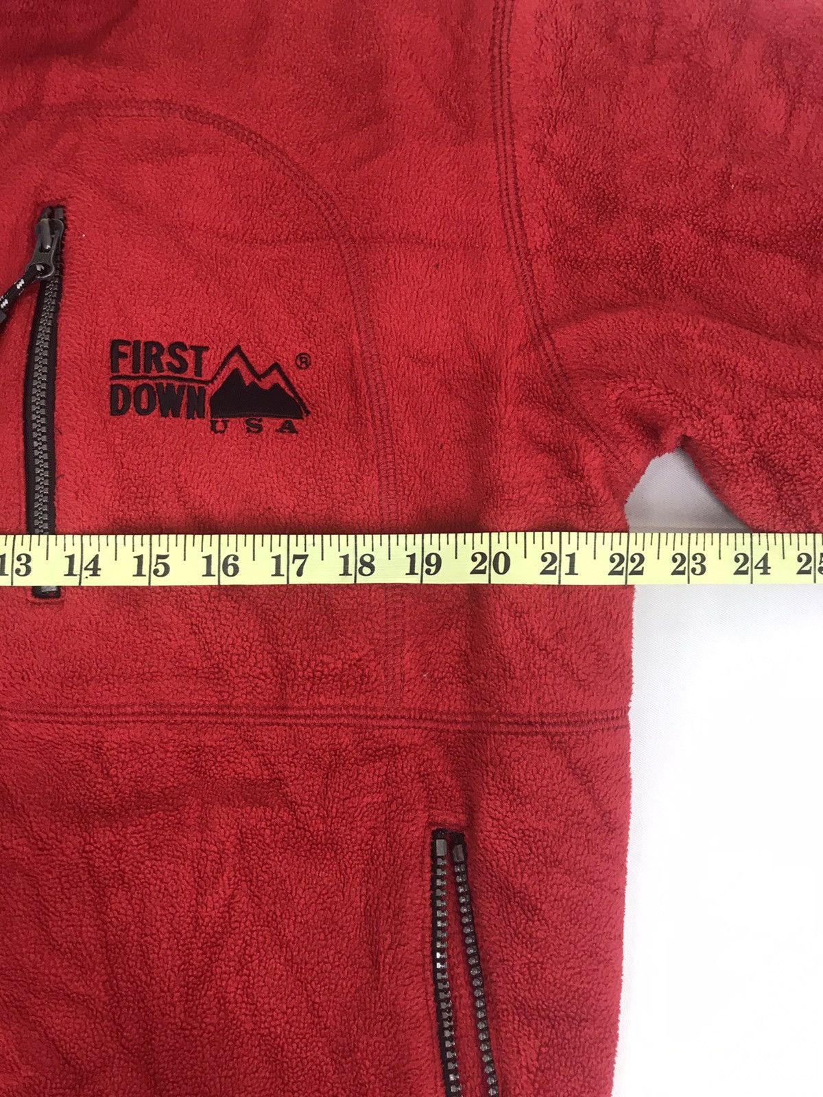 Vintage Vintage First Down Exploration Fleece Sweatshirt Size US M / EU 48-50 / 2 - 8 Thumbnail