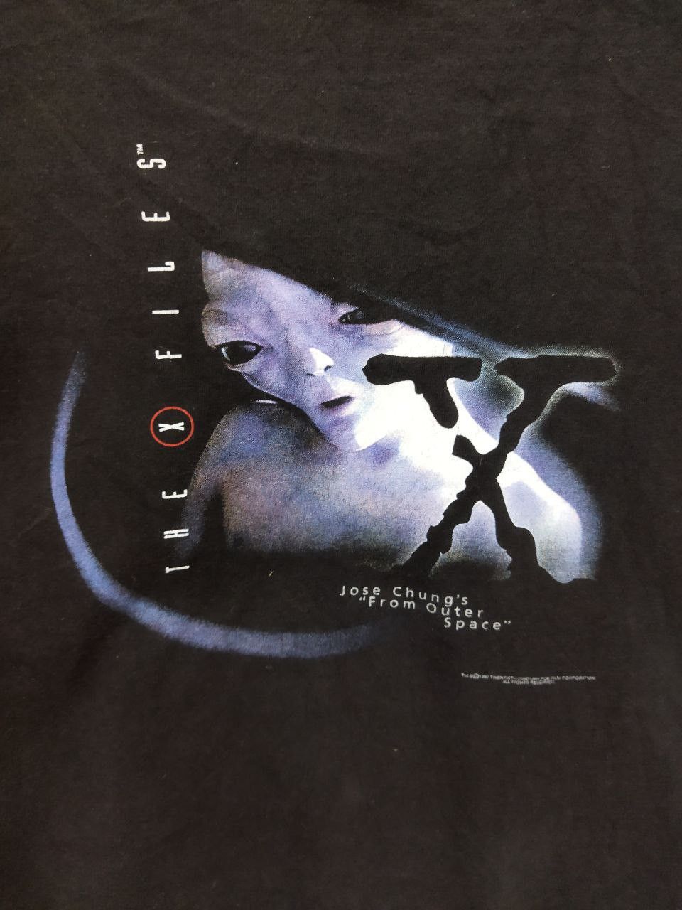 Vintage Rare Vintage 90s The X-Files Tshirt - Size XL Size US XL / EU 56 / 4 - 4 Thumbnail