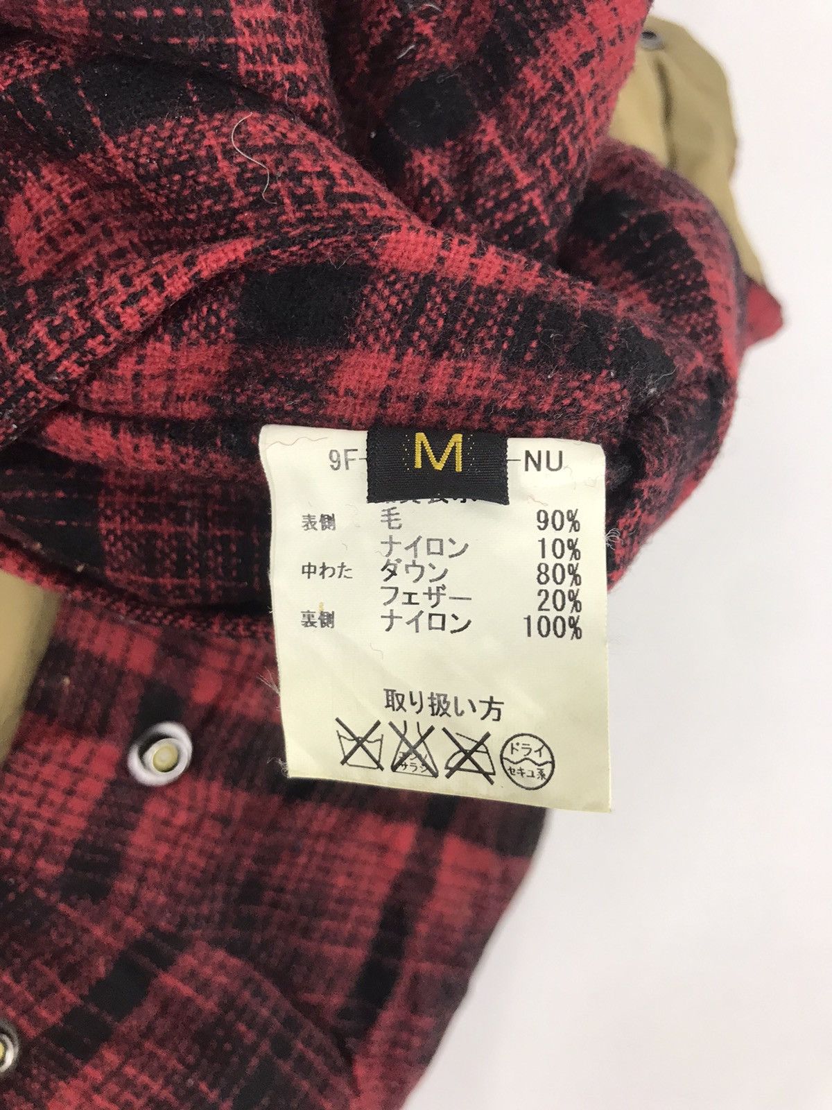 Japanese Brand Vintage Fidelity Insulated Wool Check Padded Unisex Jacket Size US M / EU 48-50 / 2 - 6 Thumbnail