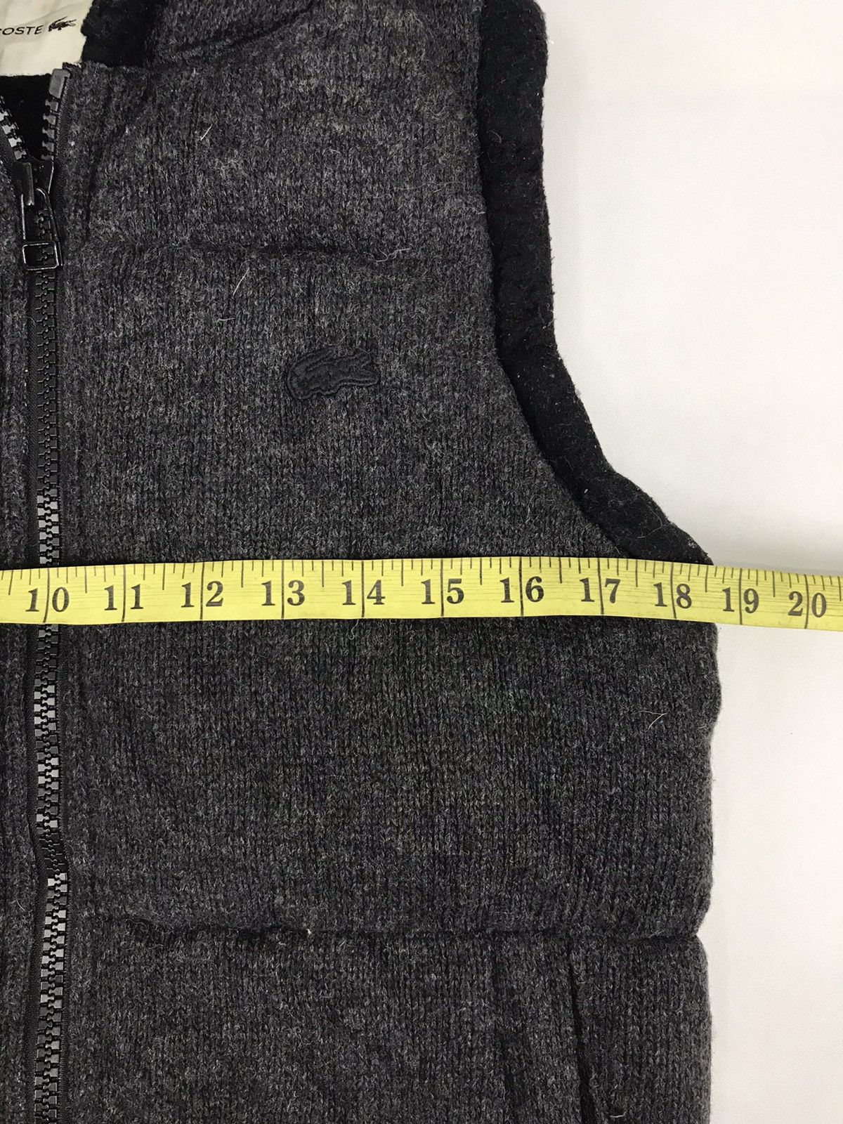 Lacoste Lacoste Design Insulated Wool Winter Wear Sleeveles Vest Size US S / EU 44-46 / 1 - 7 Thumbnail