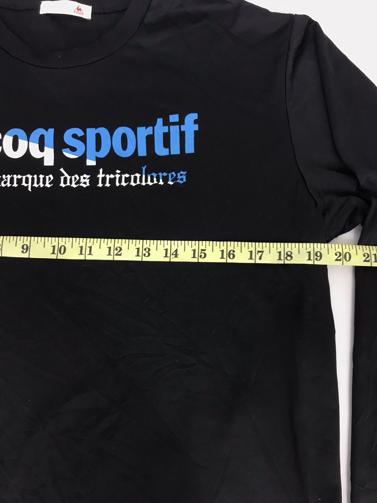 Le Coq Sportif × Vintage Le Coq Sportif Spell Out Long sleeve Tee Shirt Outdoor Size US M / EU 48-50 / 2 - 5 Thumbnail