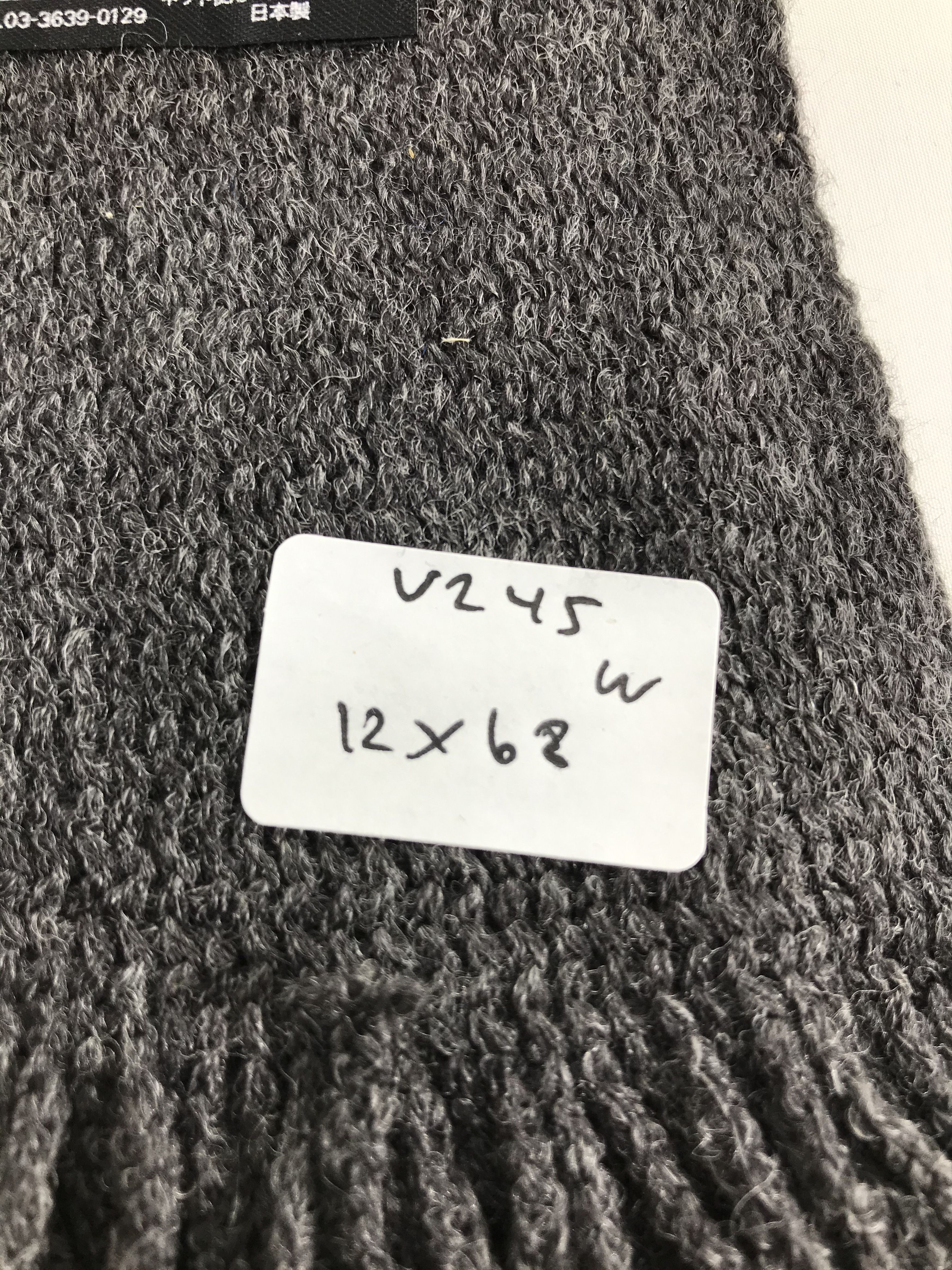 Boycott Boycott Stripe Knit Wool Scarf Muffler V245 Size ONE SIZE - 7 Thumbnail
