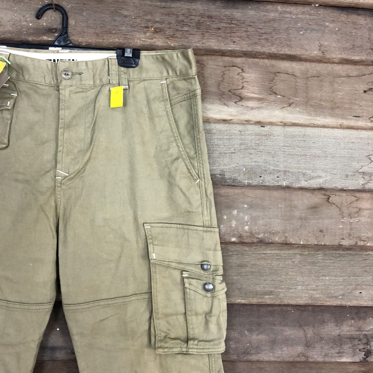 Fubu Fubu Brown Multipocket Tactical Cargo Pants #3322 Size US 36 / EU 52 - 5 Thumbnail